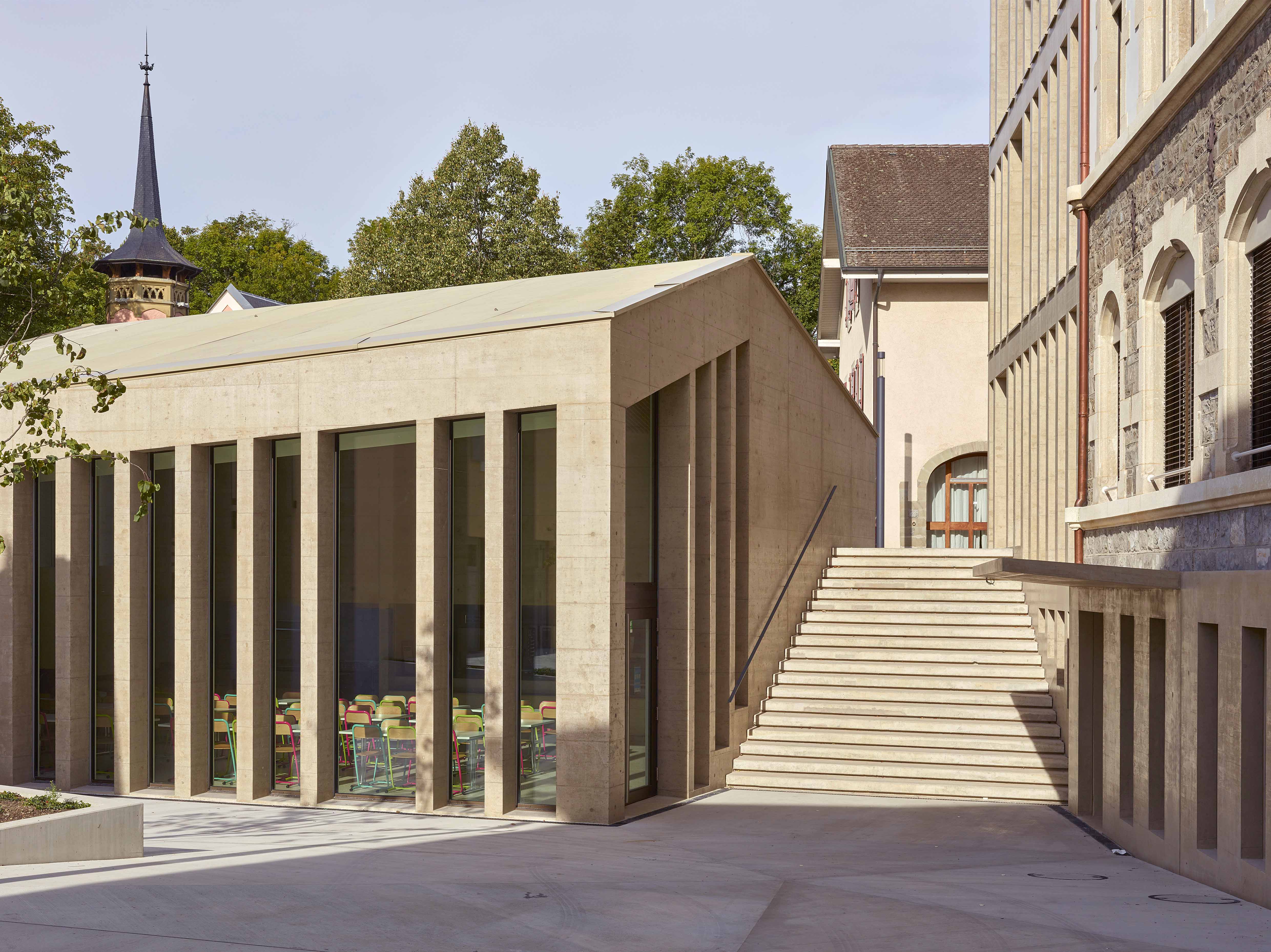Transformation, extension et rénovation de l'ancienne préfecture et de l'école de Versoix
