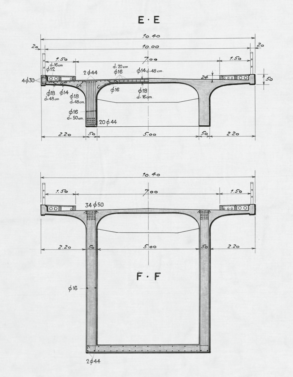 Rhonebrücke Maillart Pläne