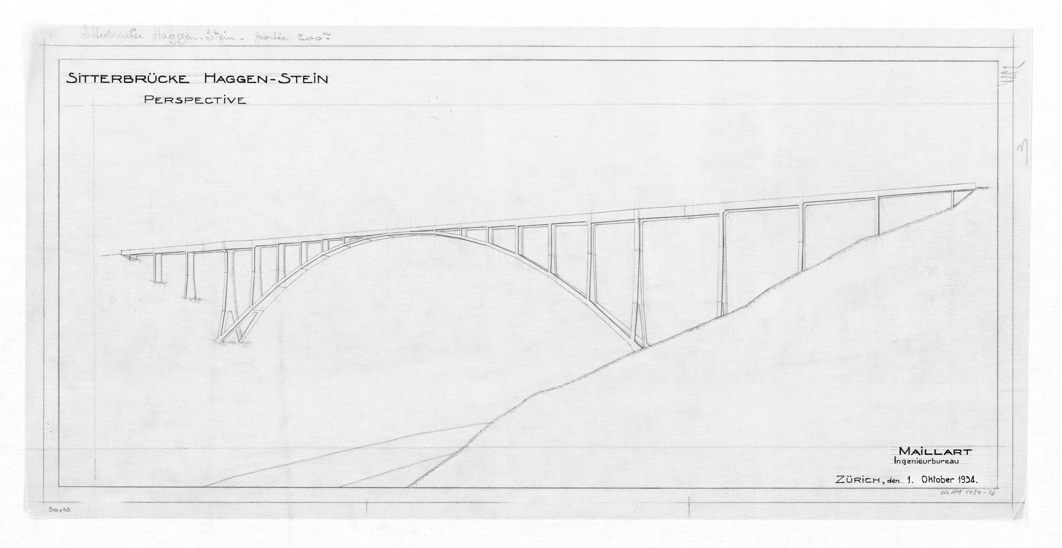 Sitterbrücke Robert Maillart