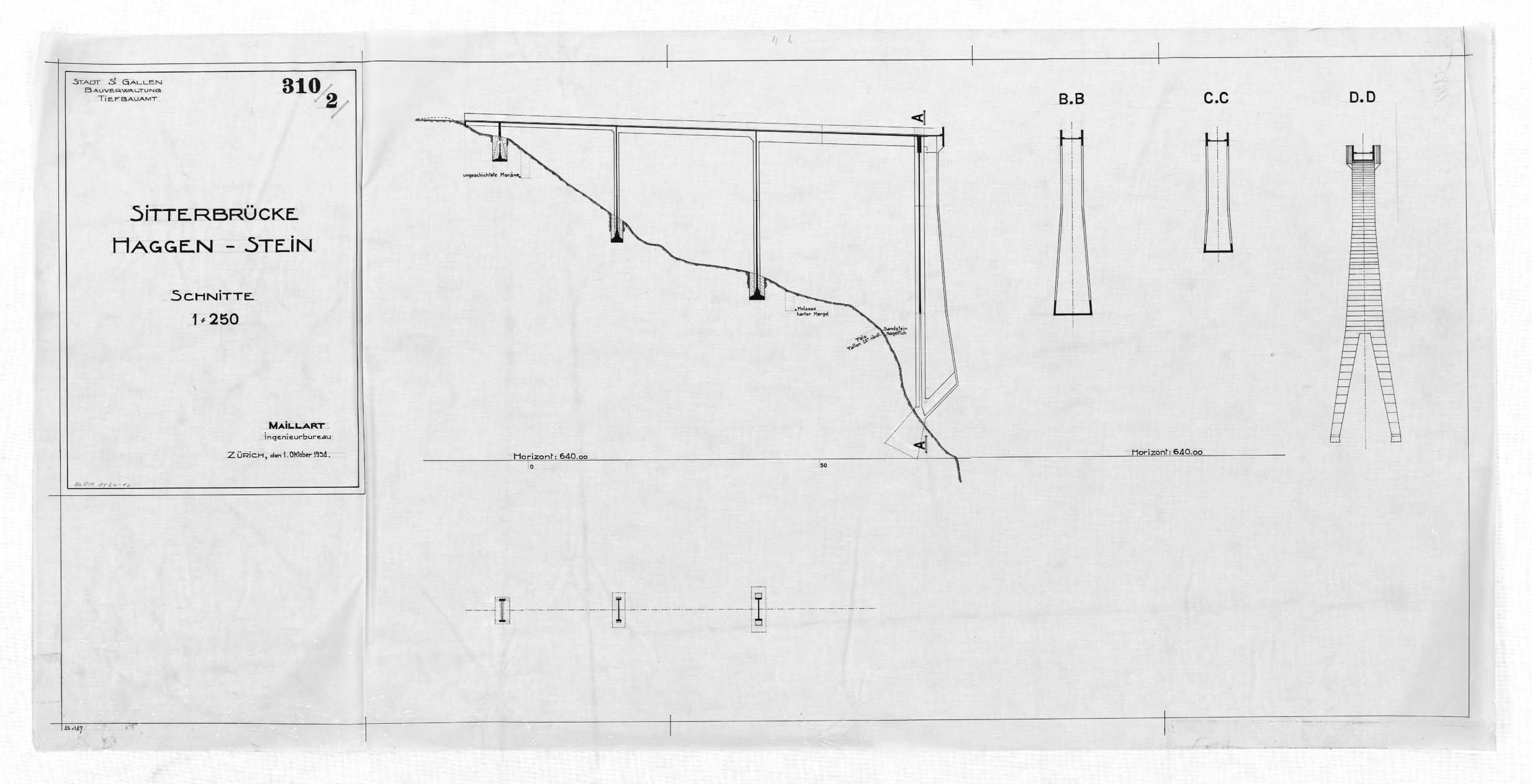Sitterbrücke Robert Maillart