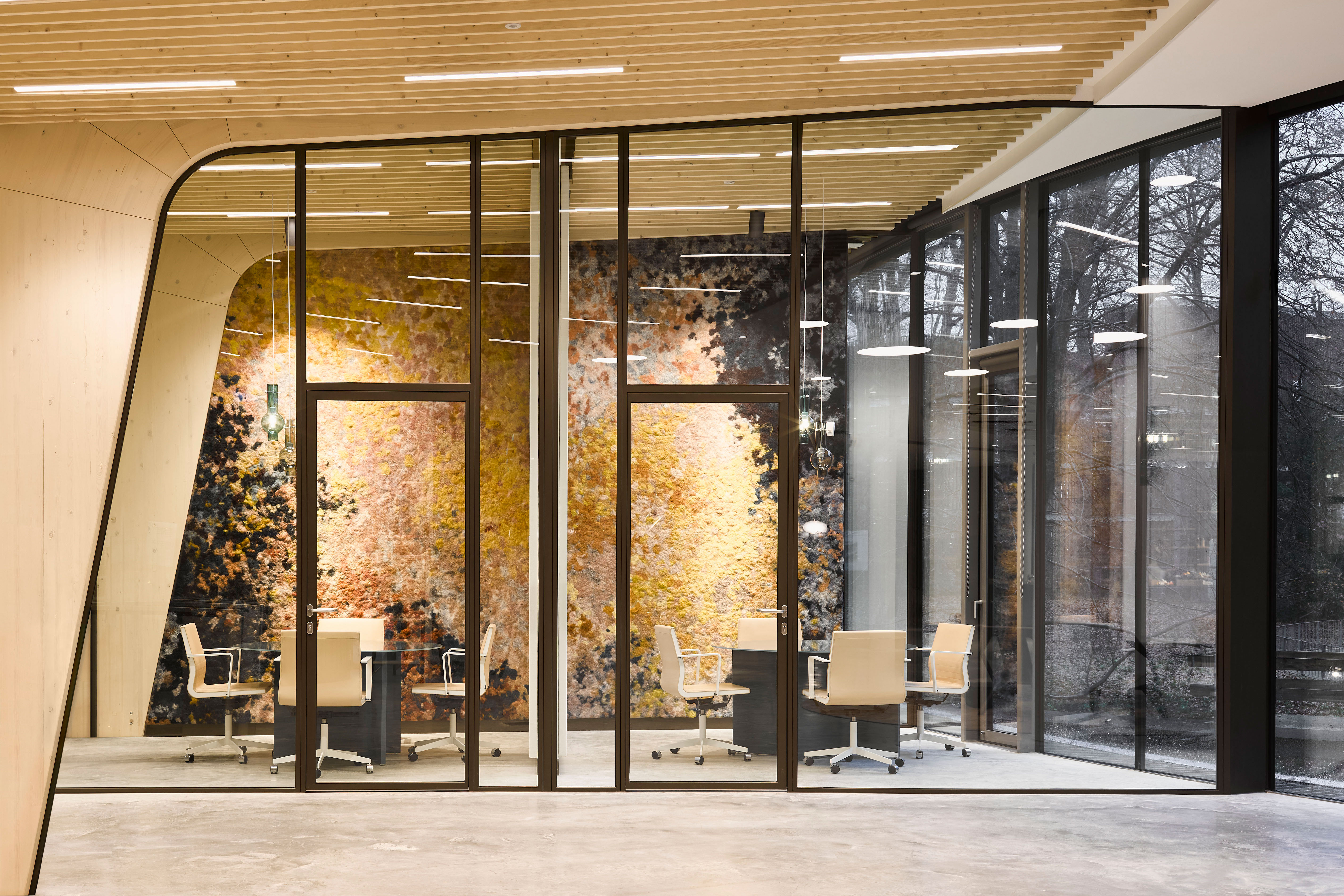 Der Neubau der Triodos Bank in den Niederlanden wurde so geplant, dass die Materialien einfach wiederverwendet werden können.