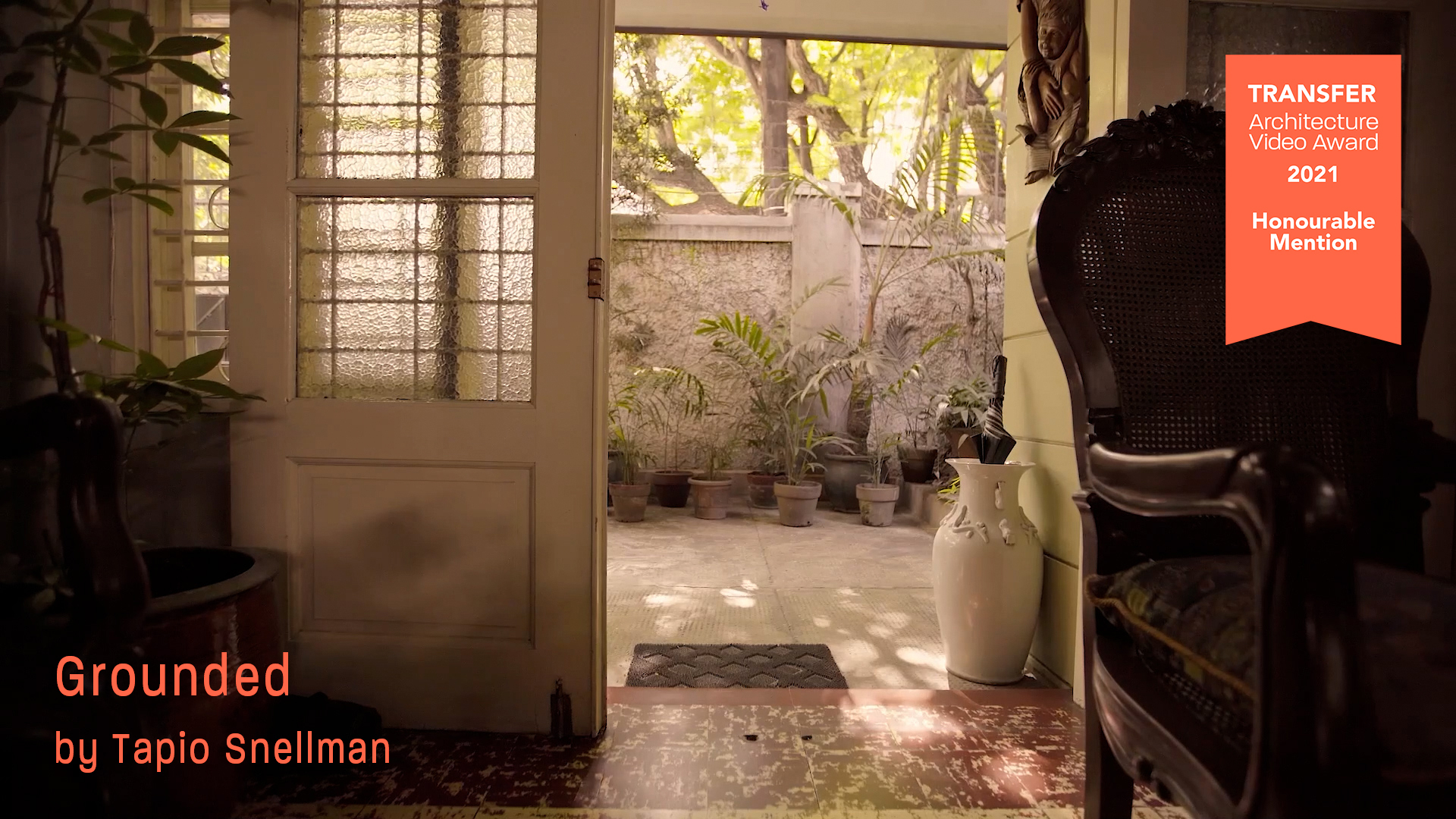 TRANSFER Architecture Video Award 2021 - Grounded, United Kingdom / Philippines, 2019