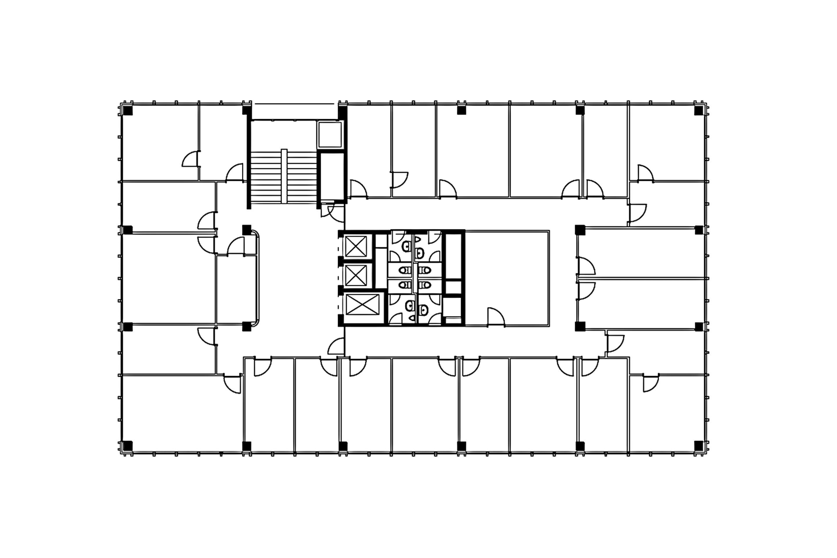 Regelgeschoss Bestand.
