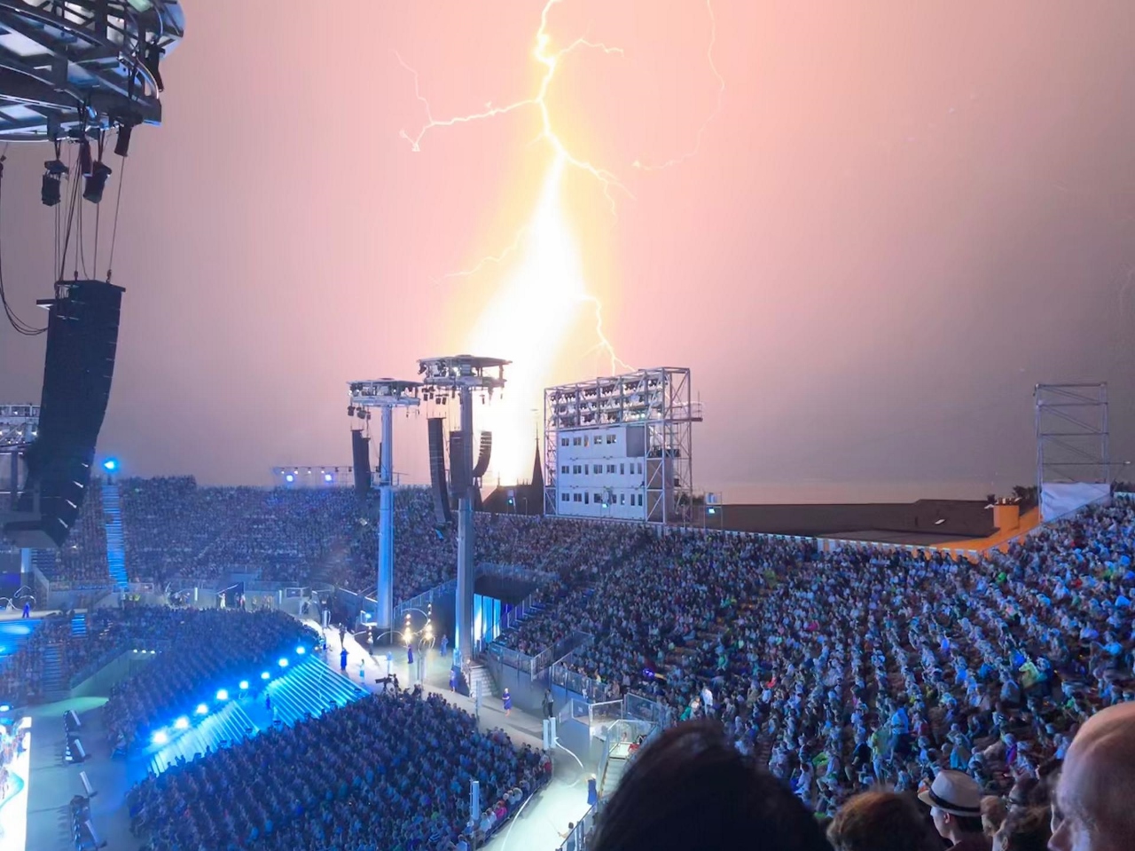 Toutes les évacuations de l’arène se sont bien déroulées