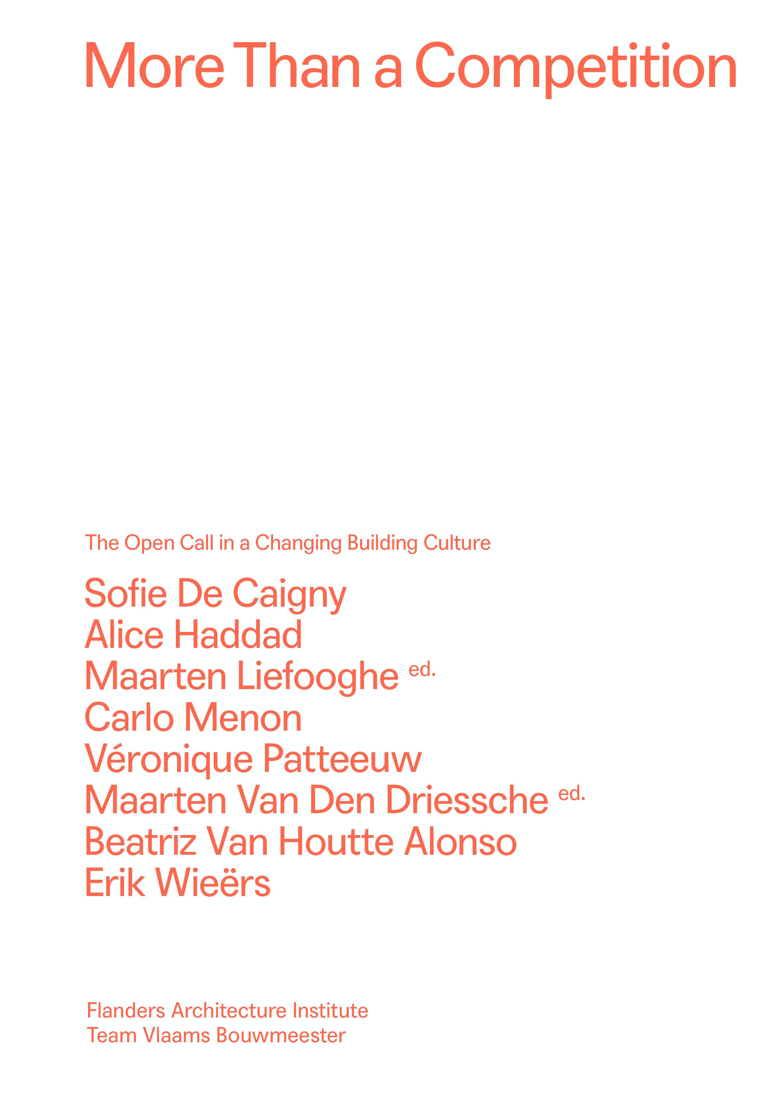 Publication: More Than a Competition, 2022