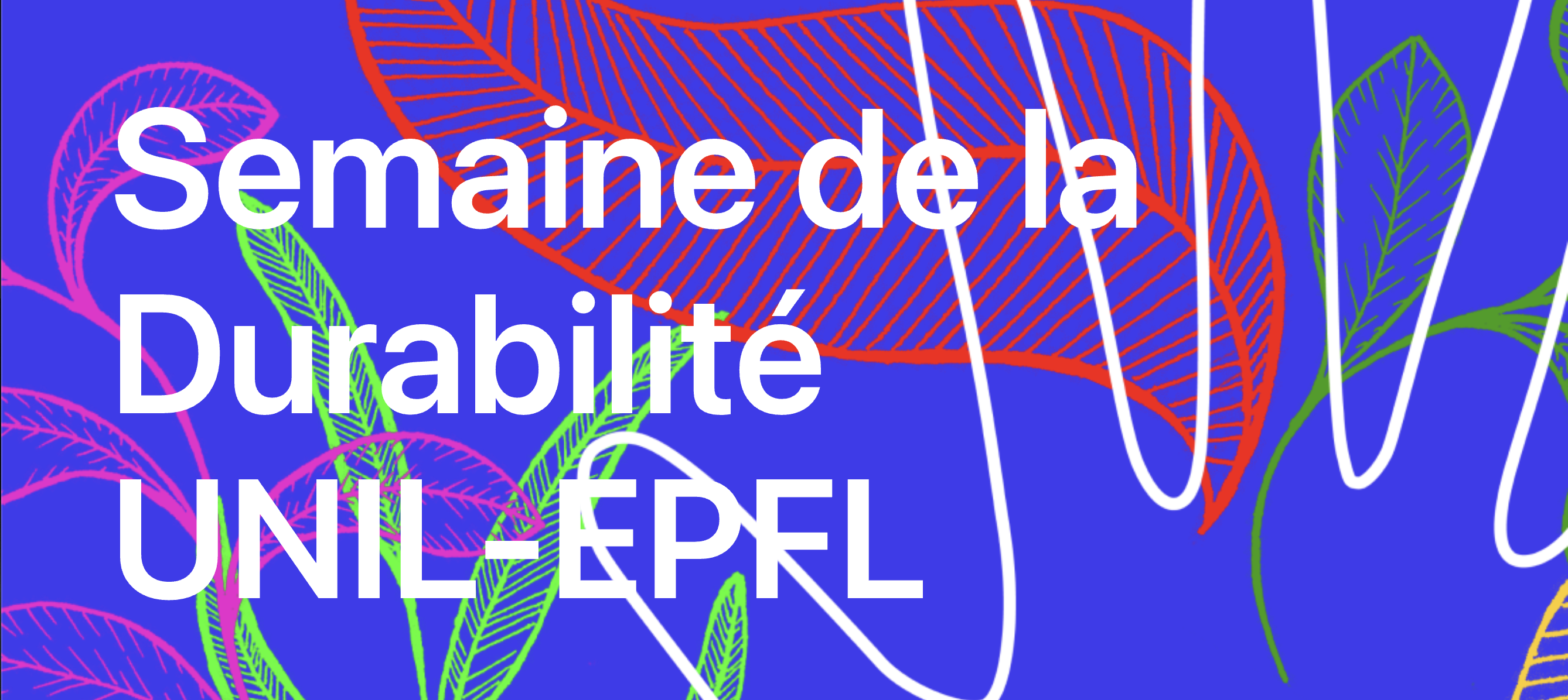 Semaine de la durabilité 2022 - Affiche