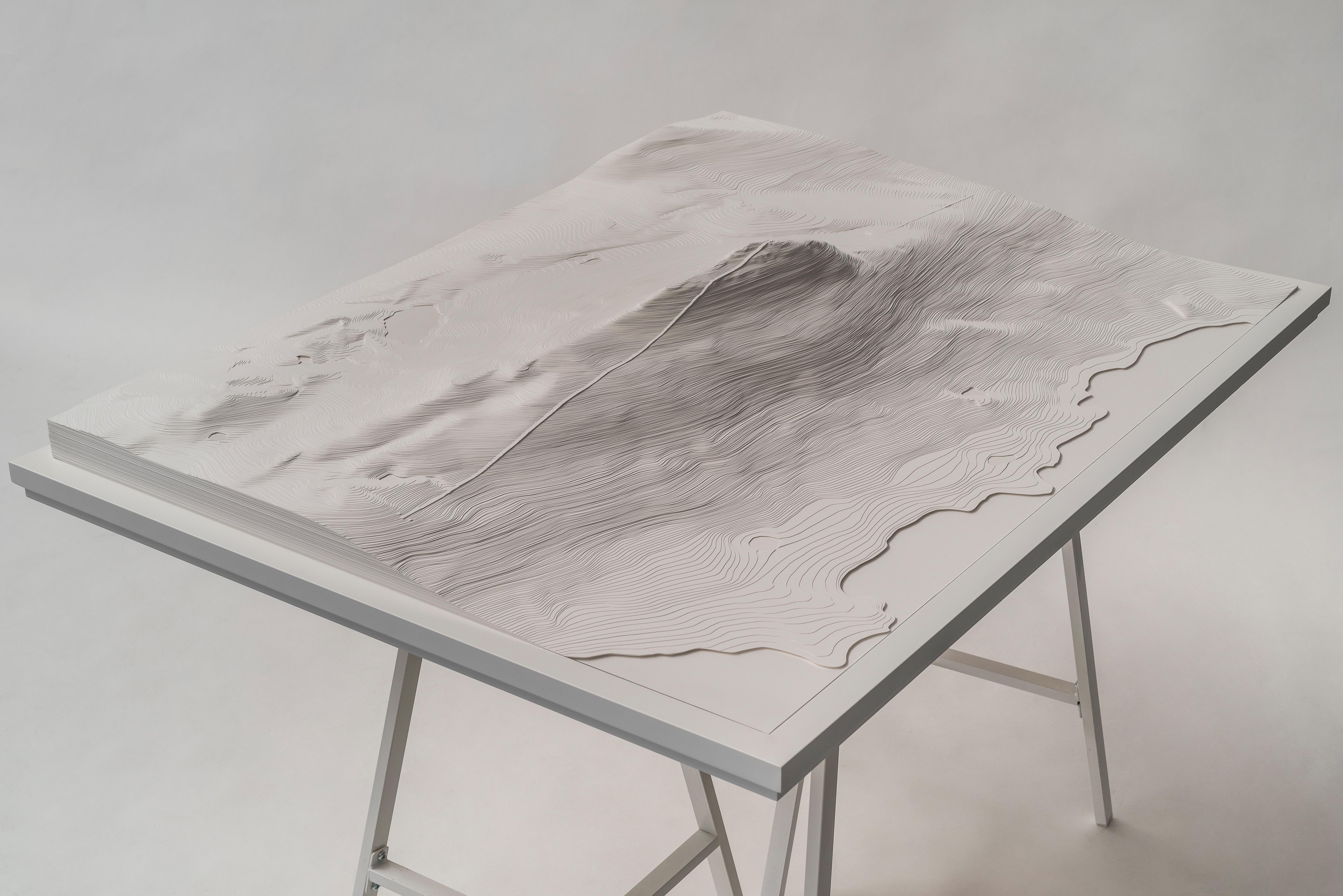 Käräjäkivet - Maquette du Monument Saivaara, 1:2000