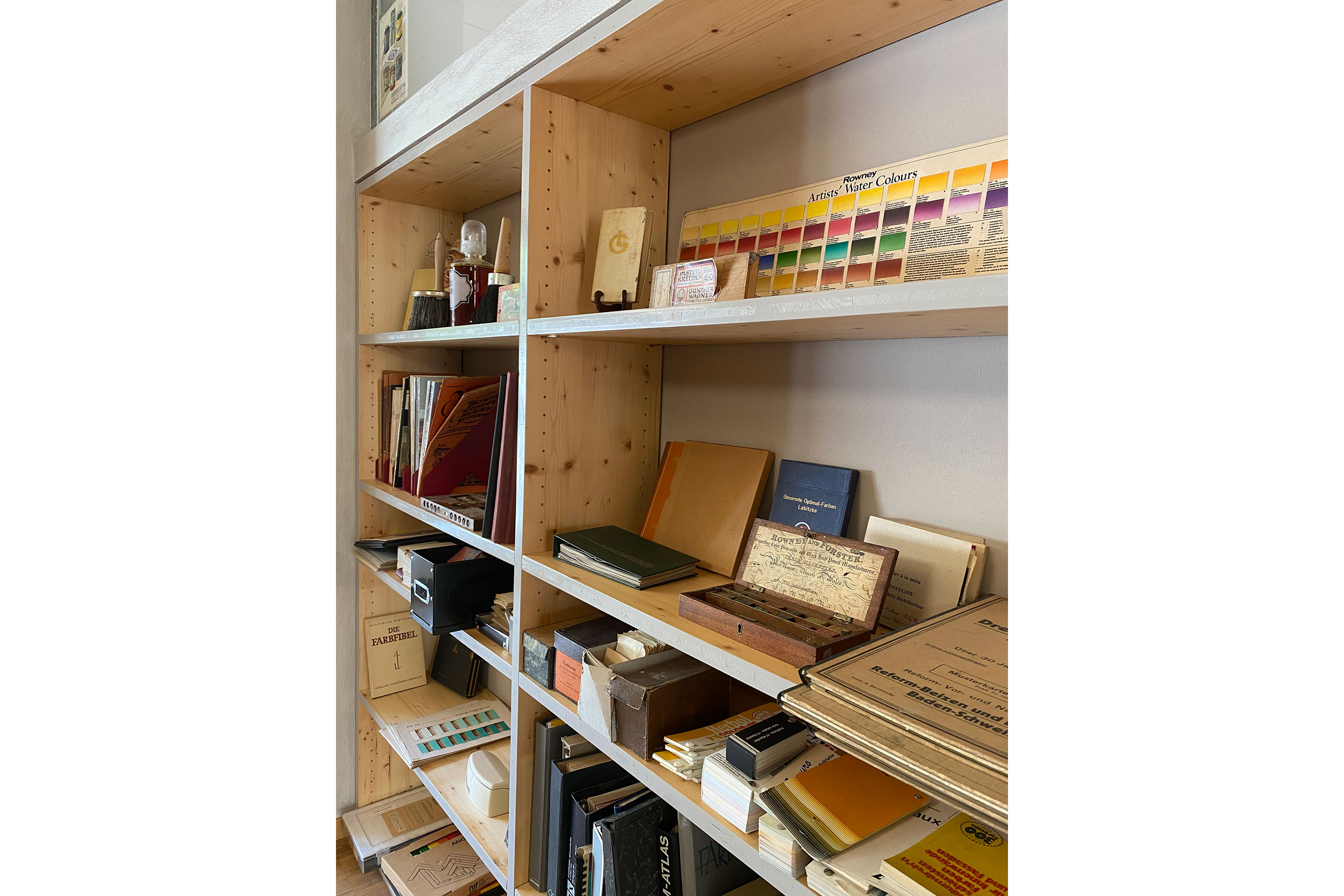 Ballenberg-Farbbibliothek-Pinselsammlung