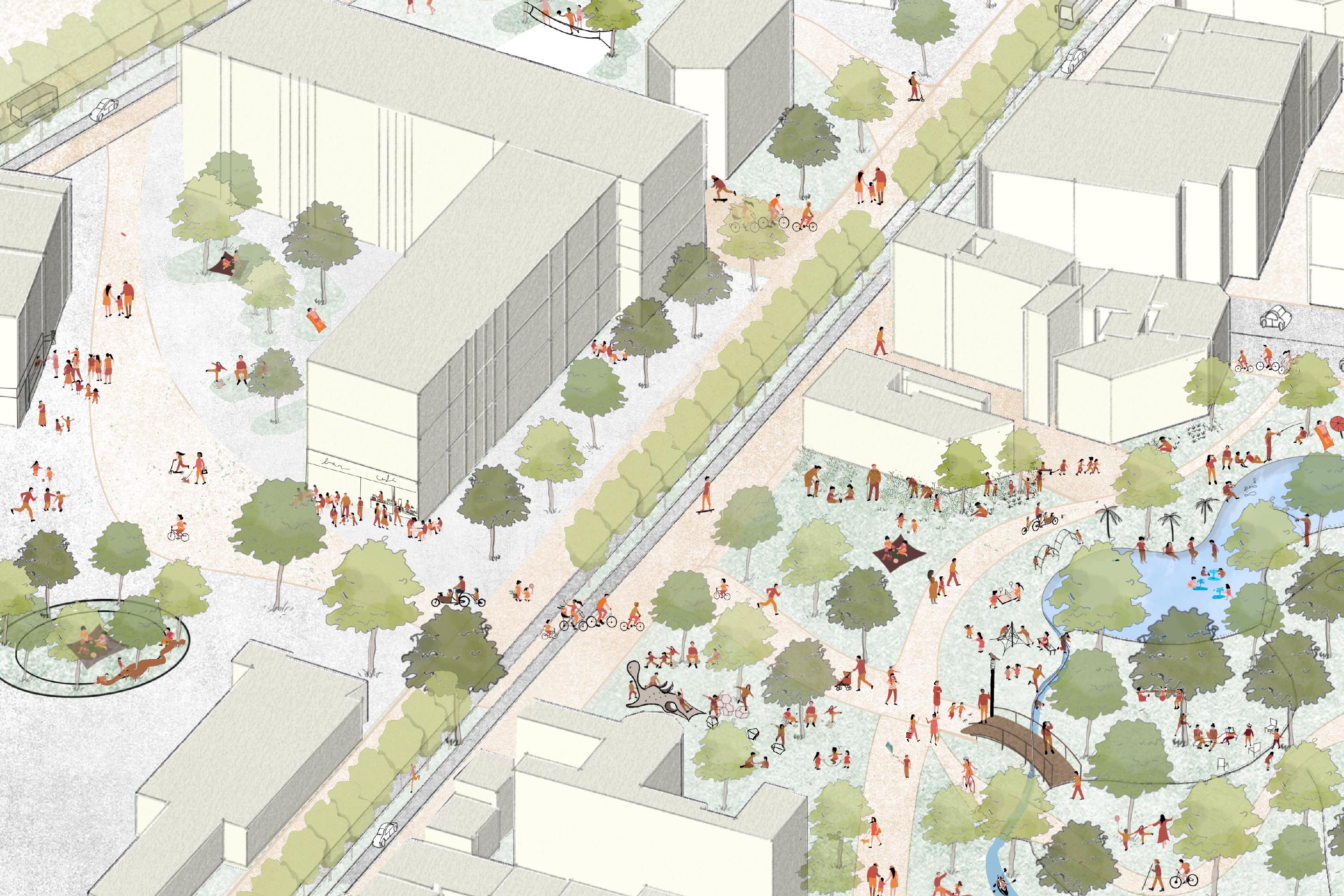 La deuxième peau des parcs.