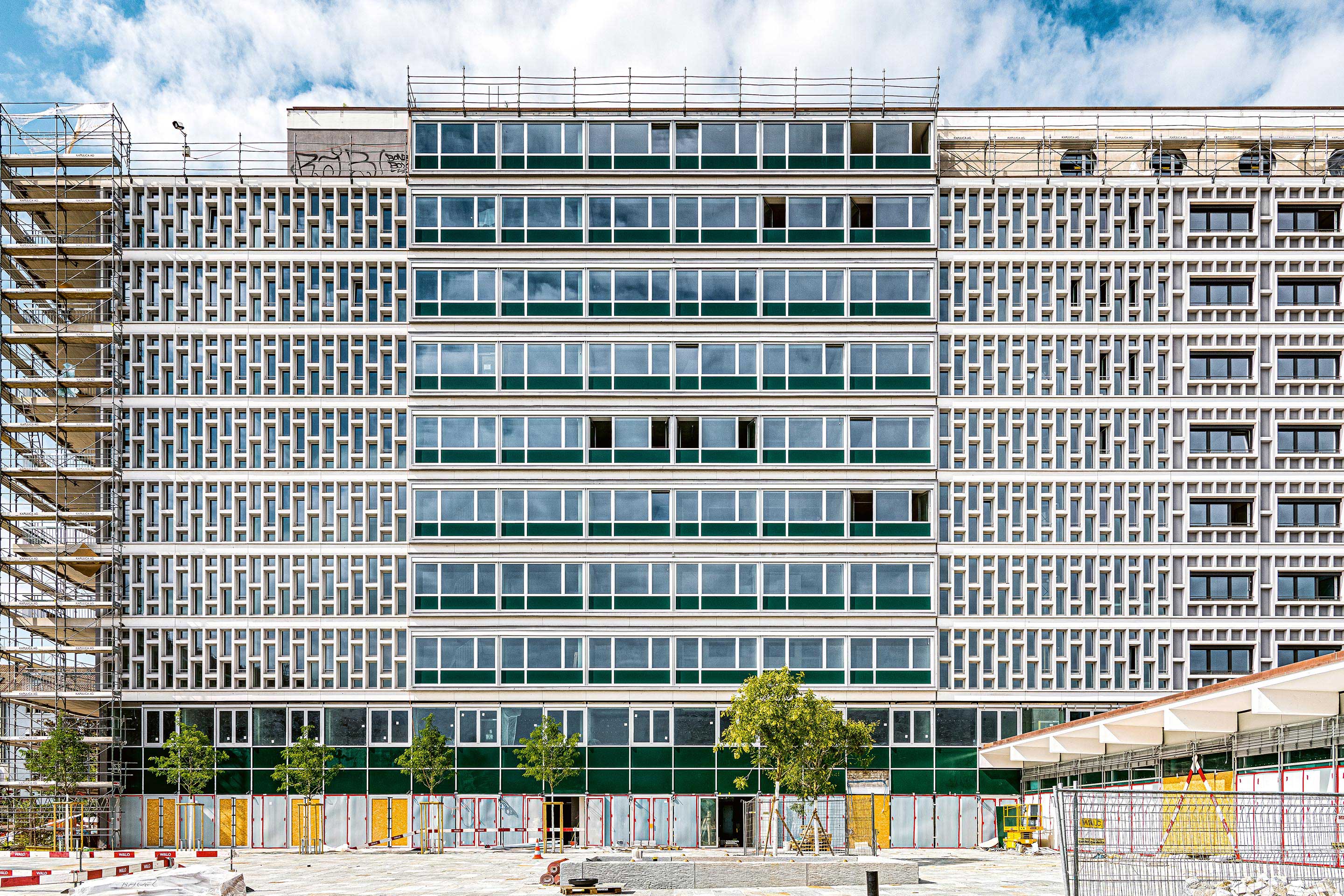 Betonfertigteilfassade