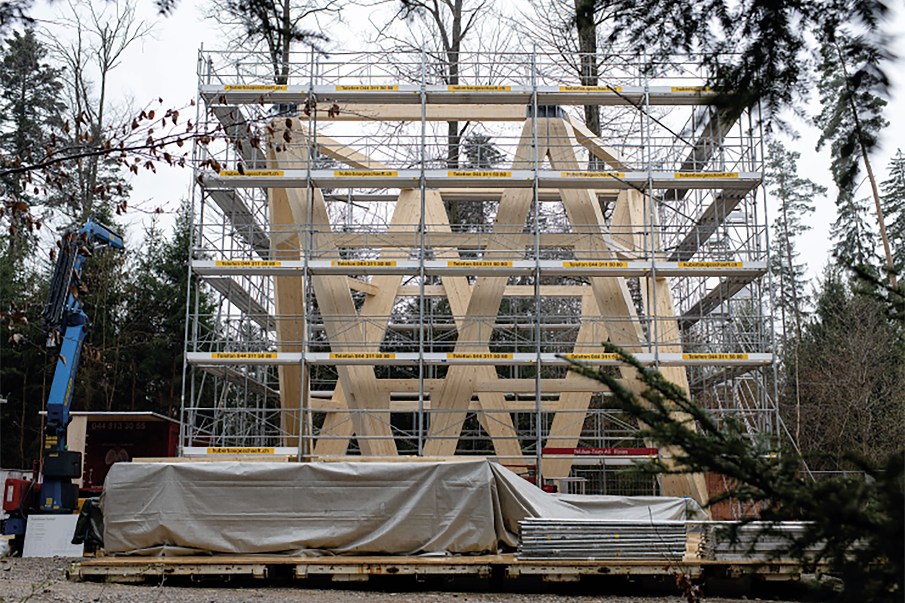 Aussichtsturm-Hardwald-Baustelle-3