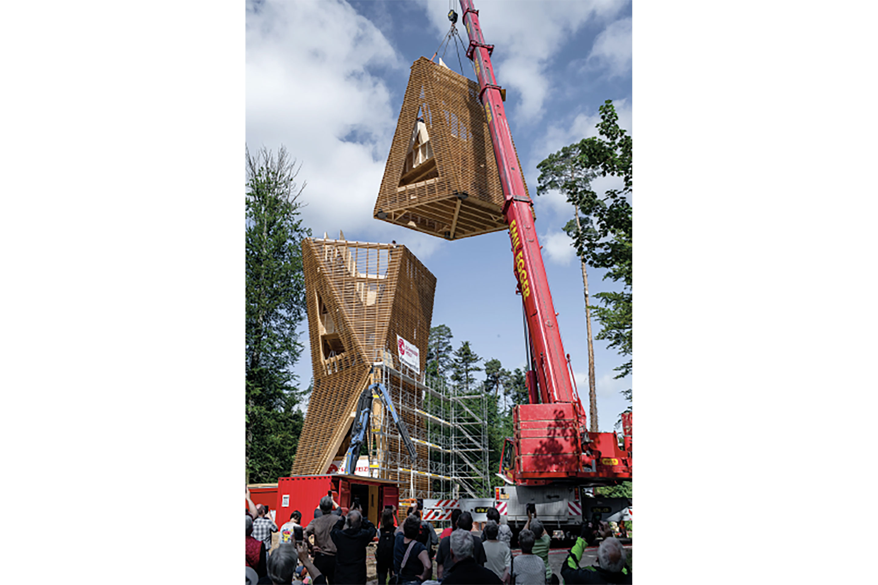 Aussichtsturm-Hardwald-Baustelle