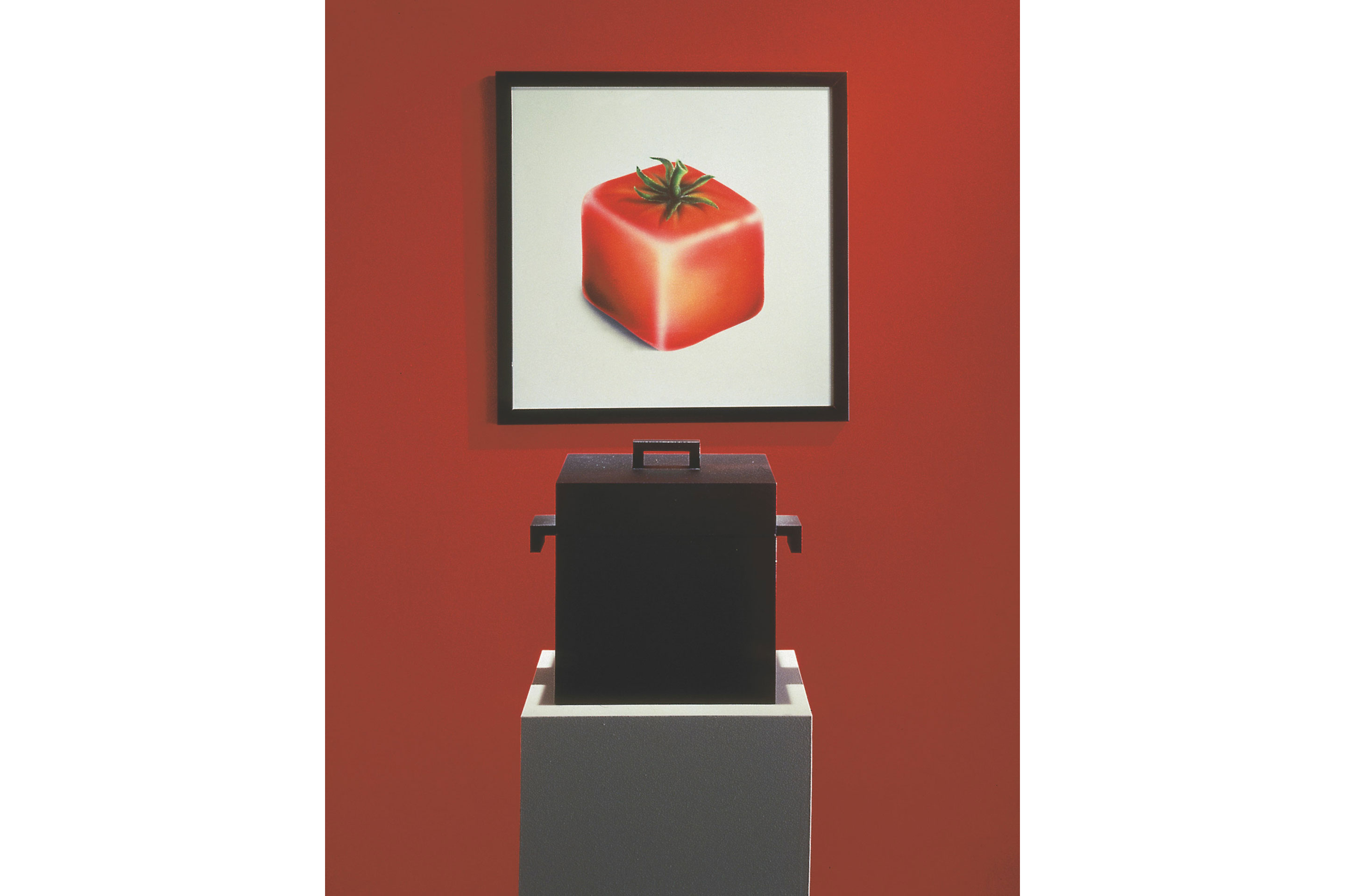 Topf «La cubica», 1991, Alessi, Museum Alessi