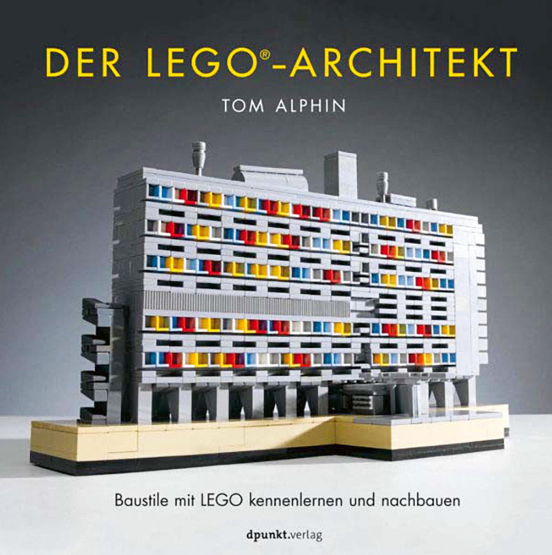 Tom Alphin: Der Lego-Architekt. dpunkt.verlag, Heidel- berg 2017, 192 S., komplett in Farbe, 23.5 × 23.5 cm, Festeinband, ISBN 978-3-86490-501-8. 32.90 Fr.