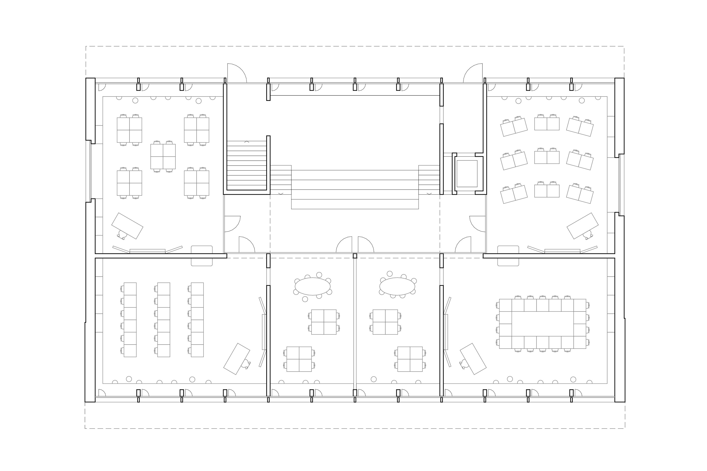 Schule-Birrwil-Grundriss Obergeschoss