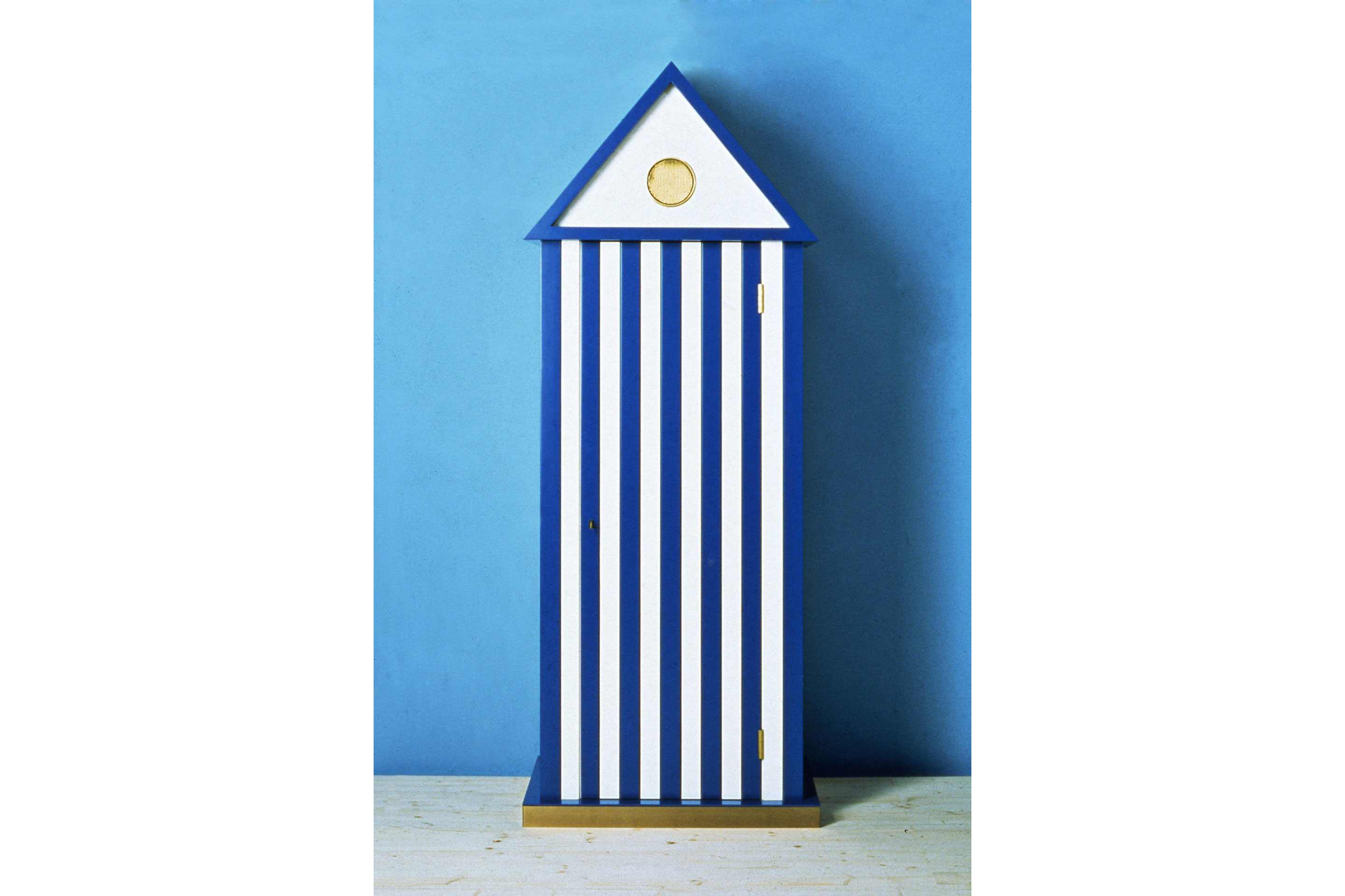 Elba Cabin Wardrobe, 1982, hergestellt von Bruno Longoni Atelier d'arredamento.