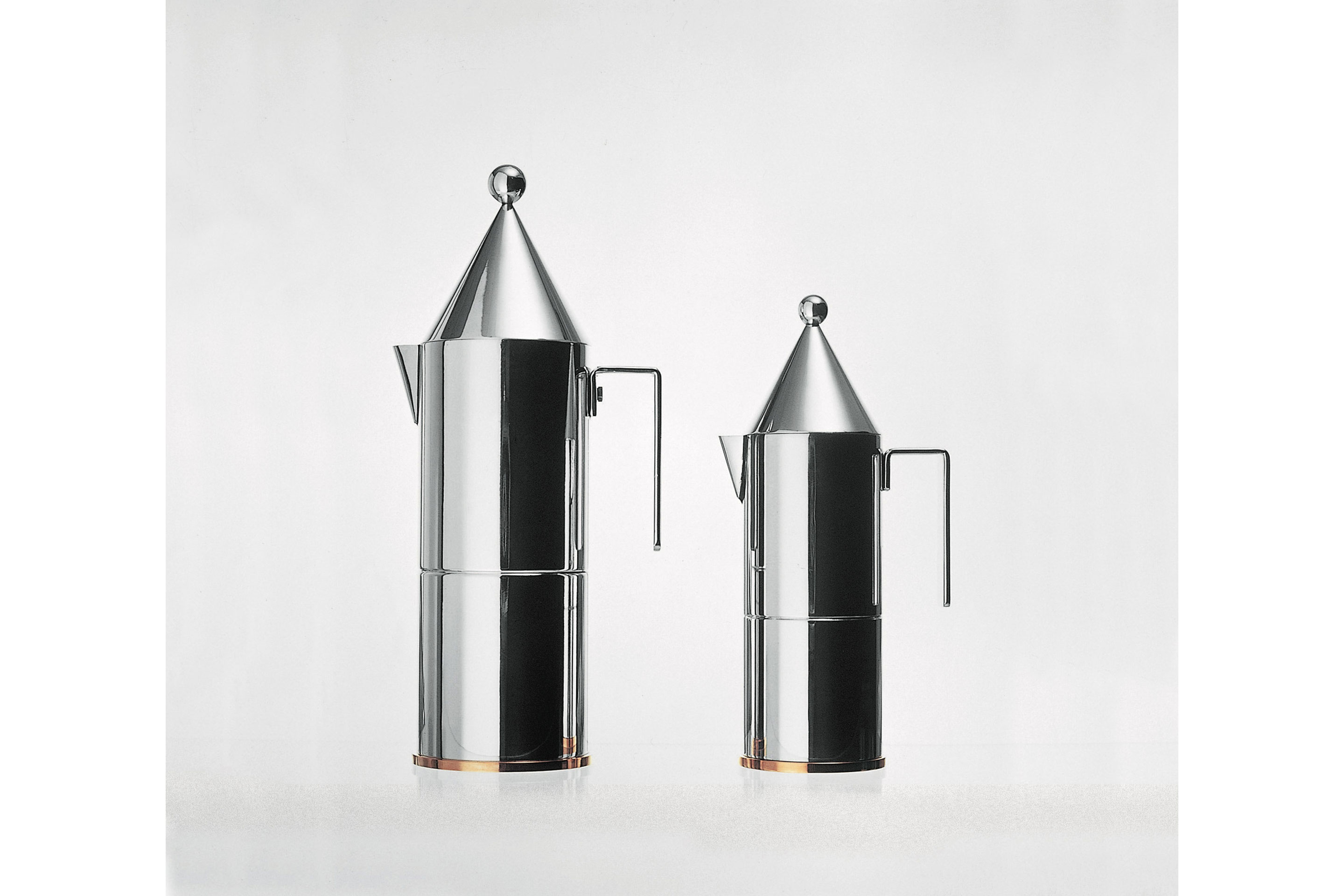 Espresso-Kaffeemaschine «La conica», 1984, Alessi