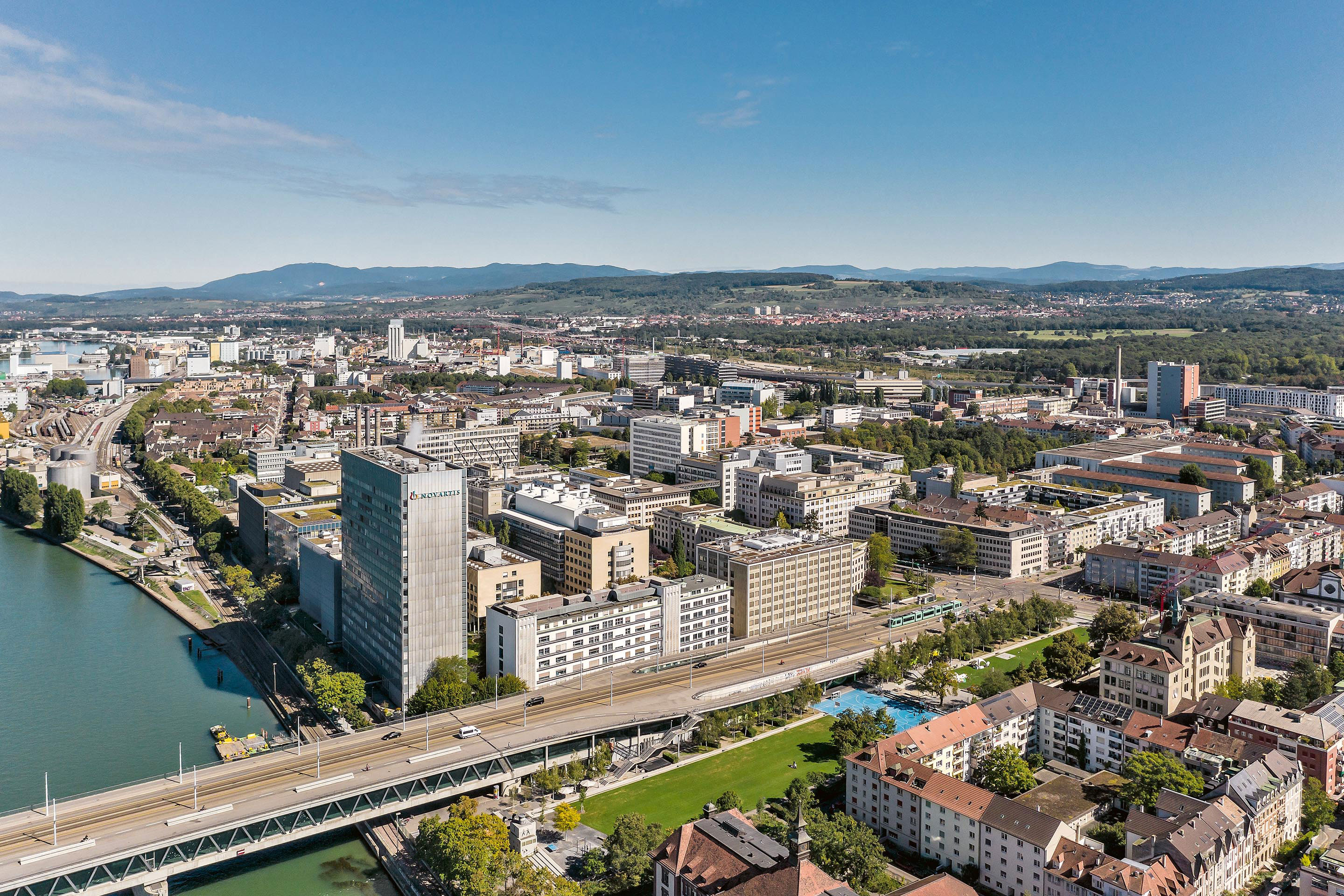 Auf dem Areal Klybeck Plus in Basel sollen Wohnungen für  8500 Menschen und 7500 Arbeitsplätze entstehen.
