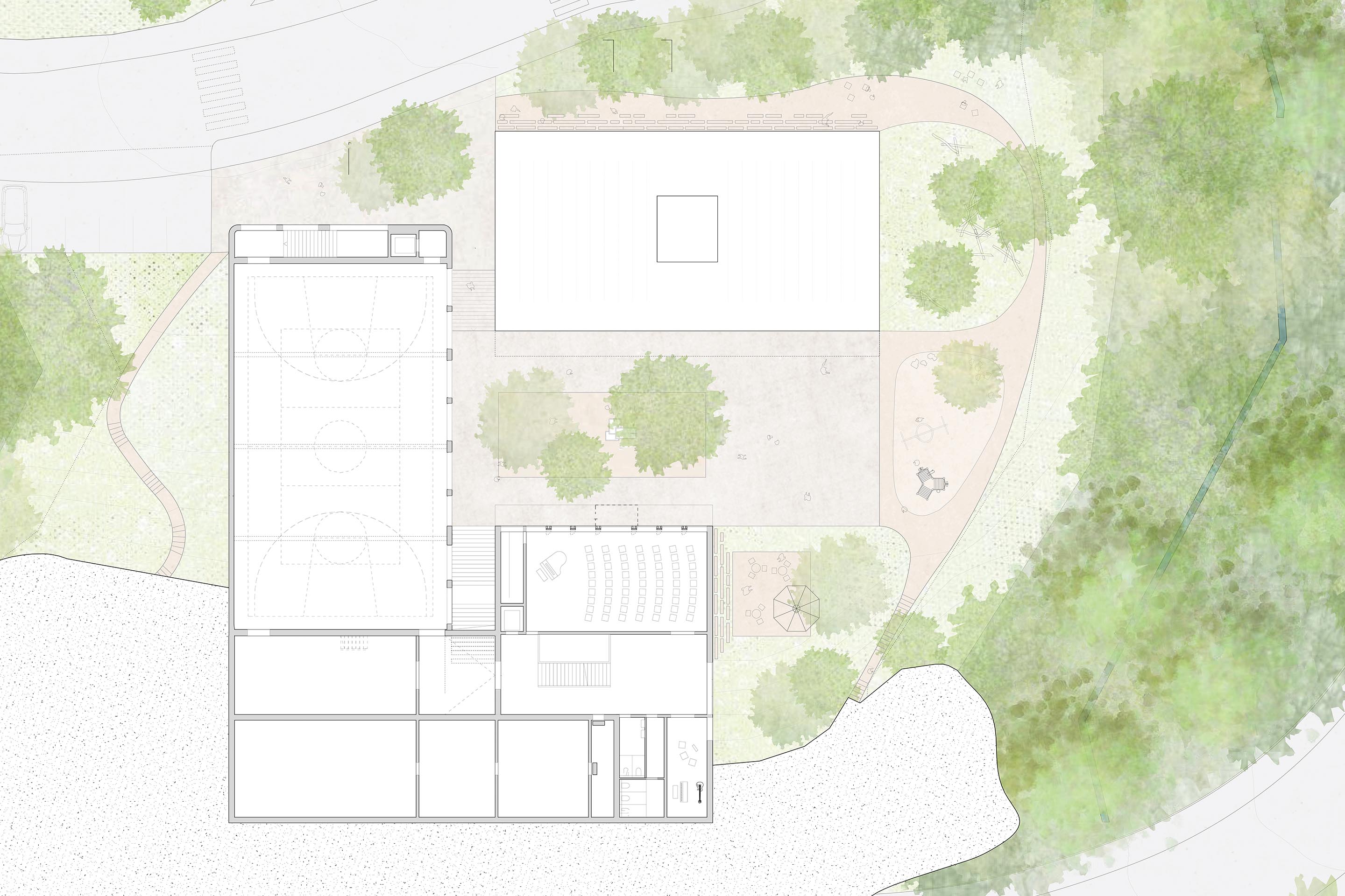 déjeuner sur l'herbe