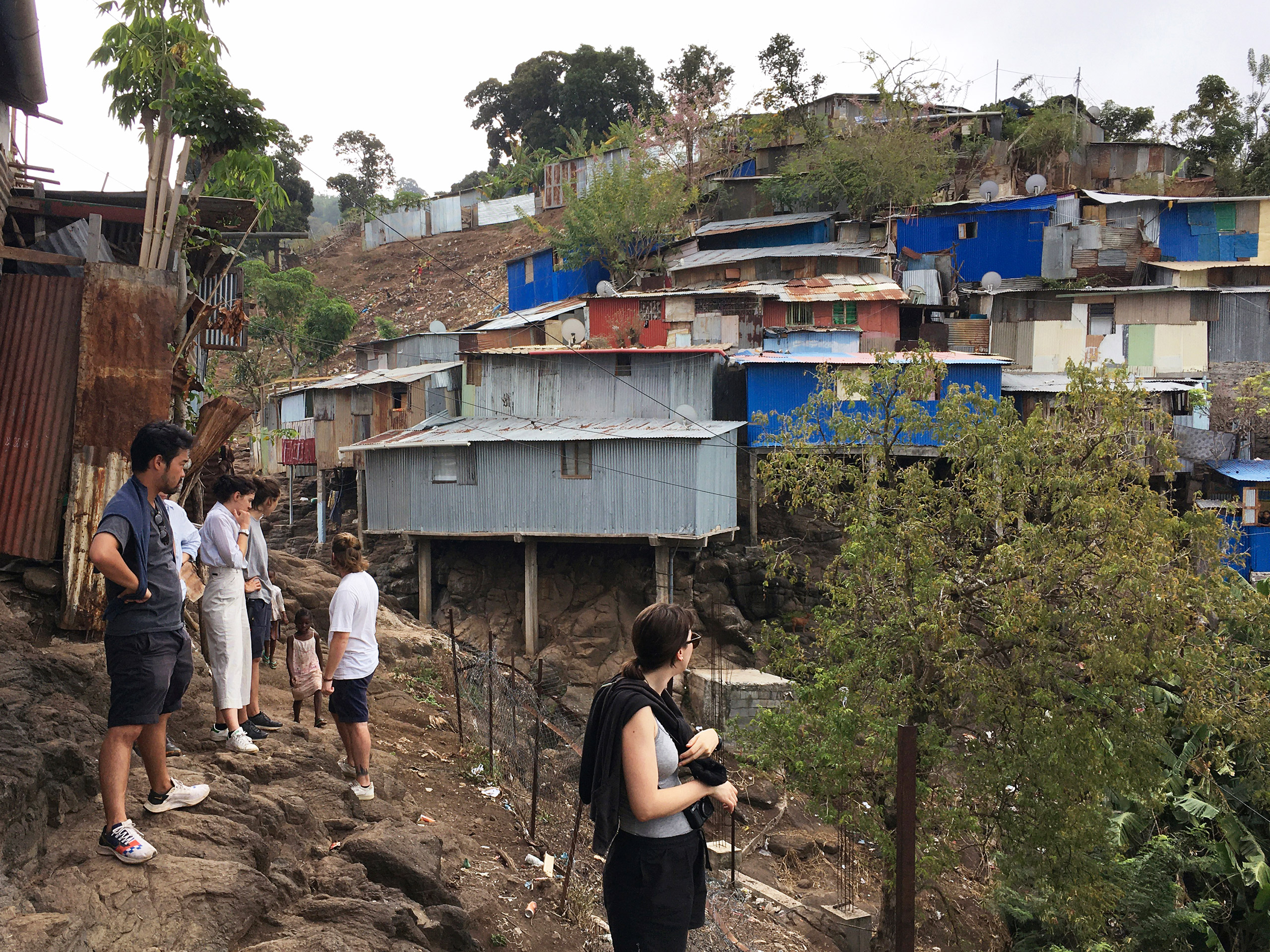 WISH: I partecipanti del workshop durante il viaggio di studio a Mayotte.