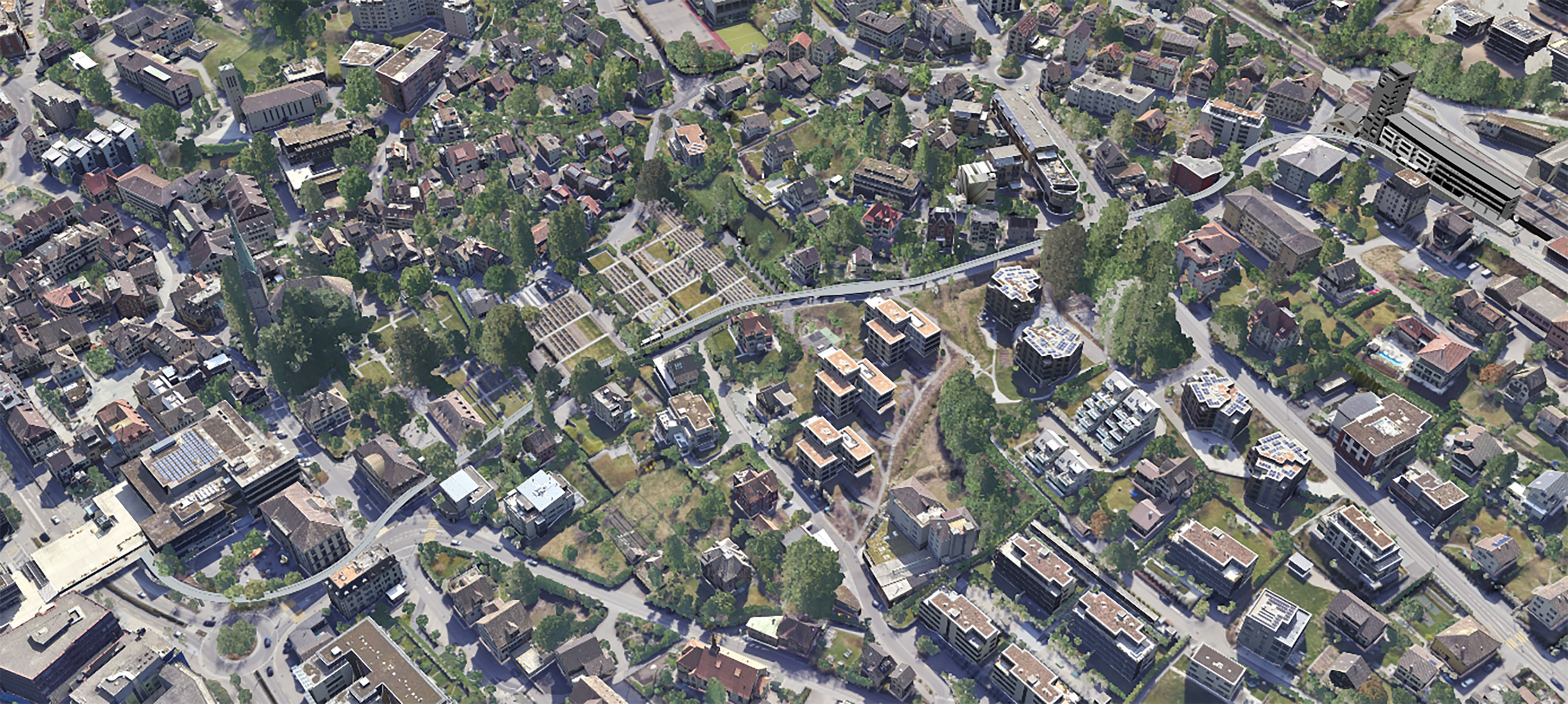 Standseilbahn, Vorprojekt Bestvariante 2018