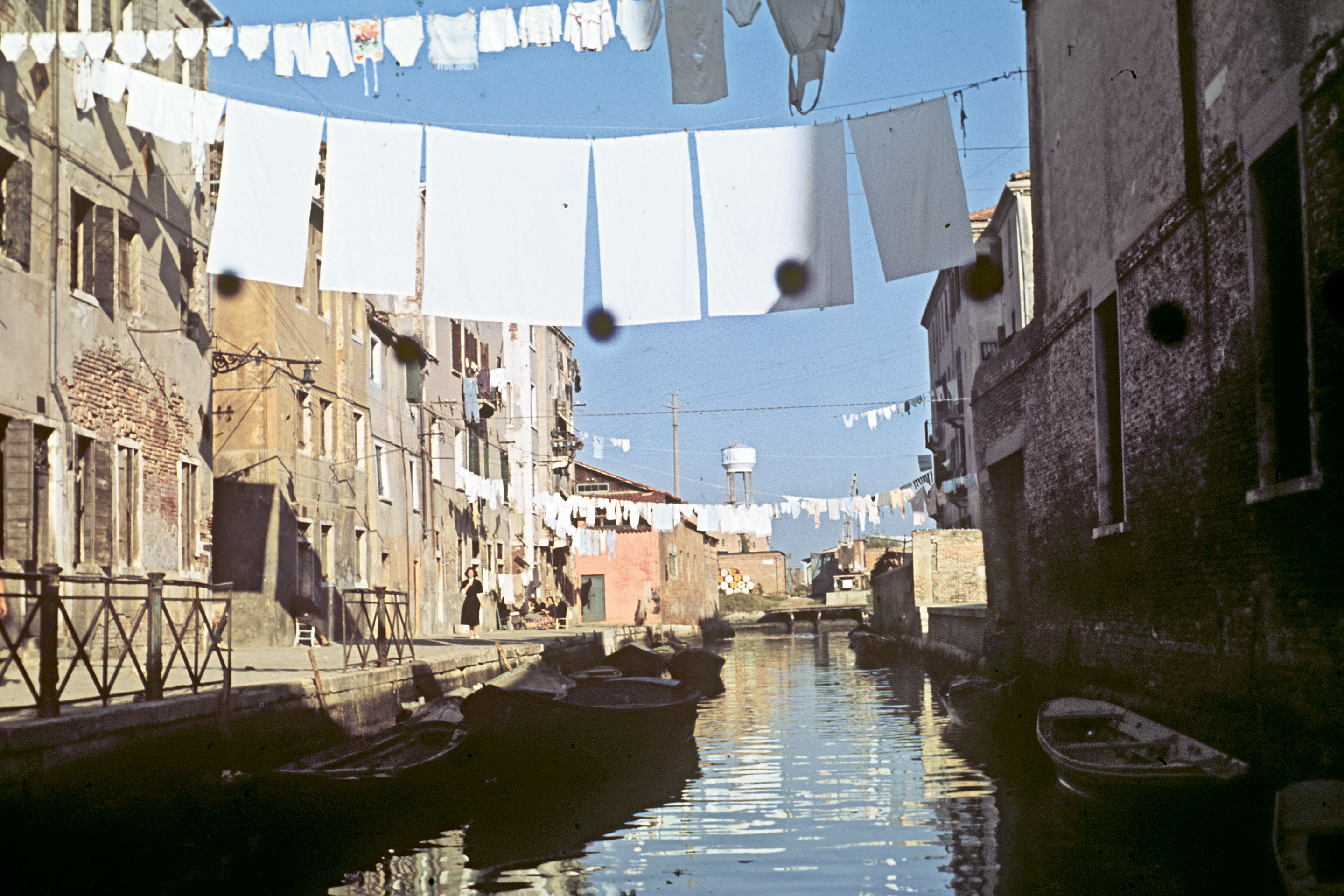 Kanal in Venedig, 1956