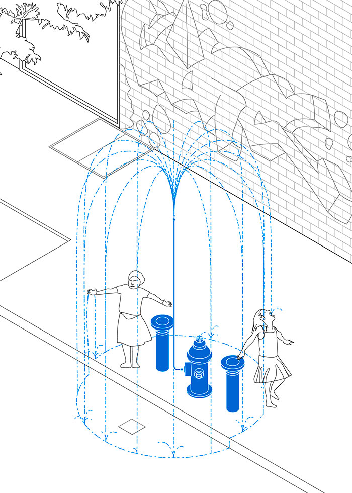 New Public Hydrant. 2018. Digital animations. Agency and Chris Woebken Studio
