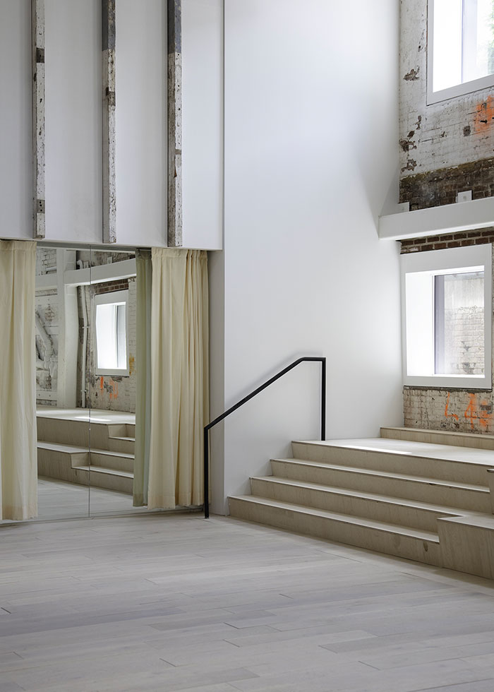 Timber Adaptive Reuse Theatre. 2017–21. Interior detail.