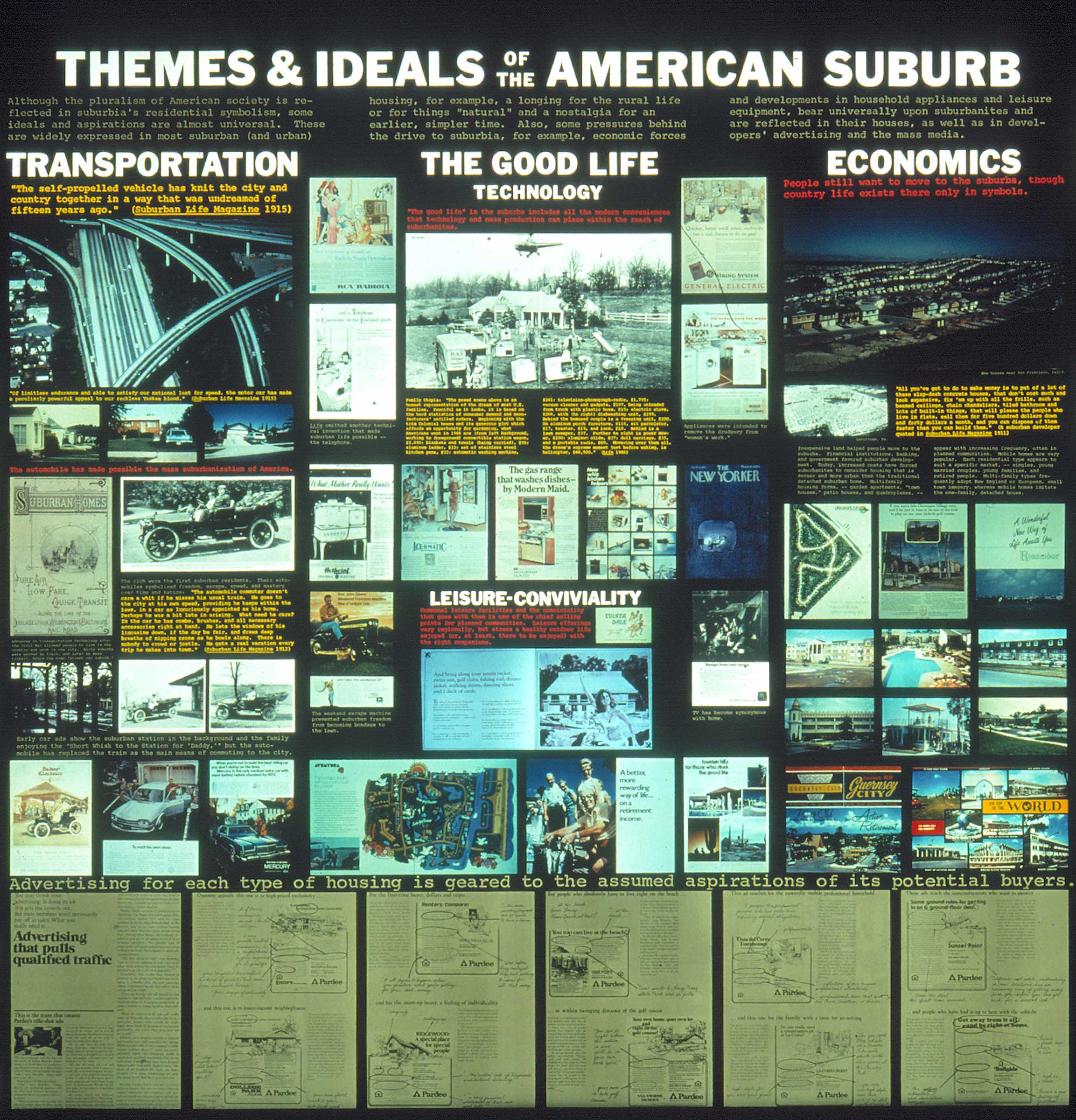 Learning from Levittown, Yale University, 1970