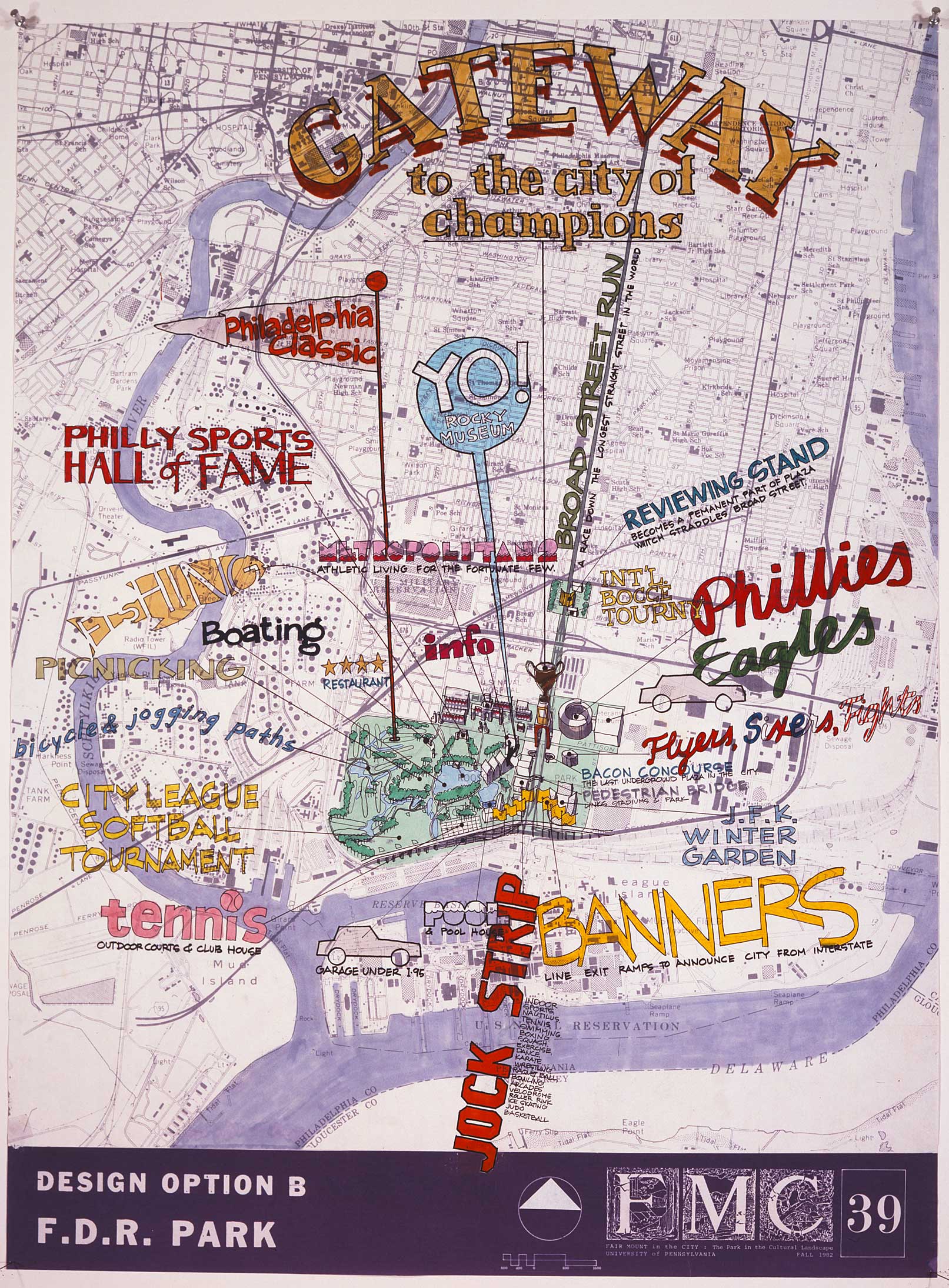 Fair Mount in the Cultural Landscape, University of Pennsylvania, 1983