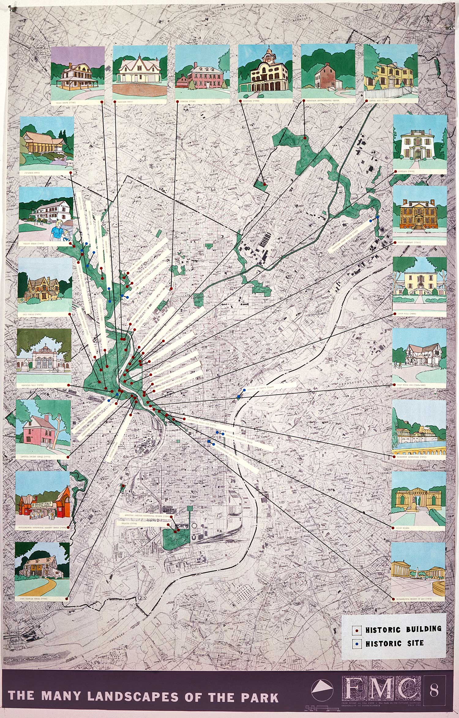 Fair Mount in the Cultural Landscape, University of Pennsylvania, 1983