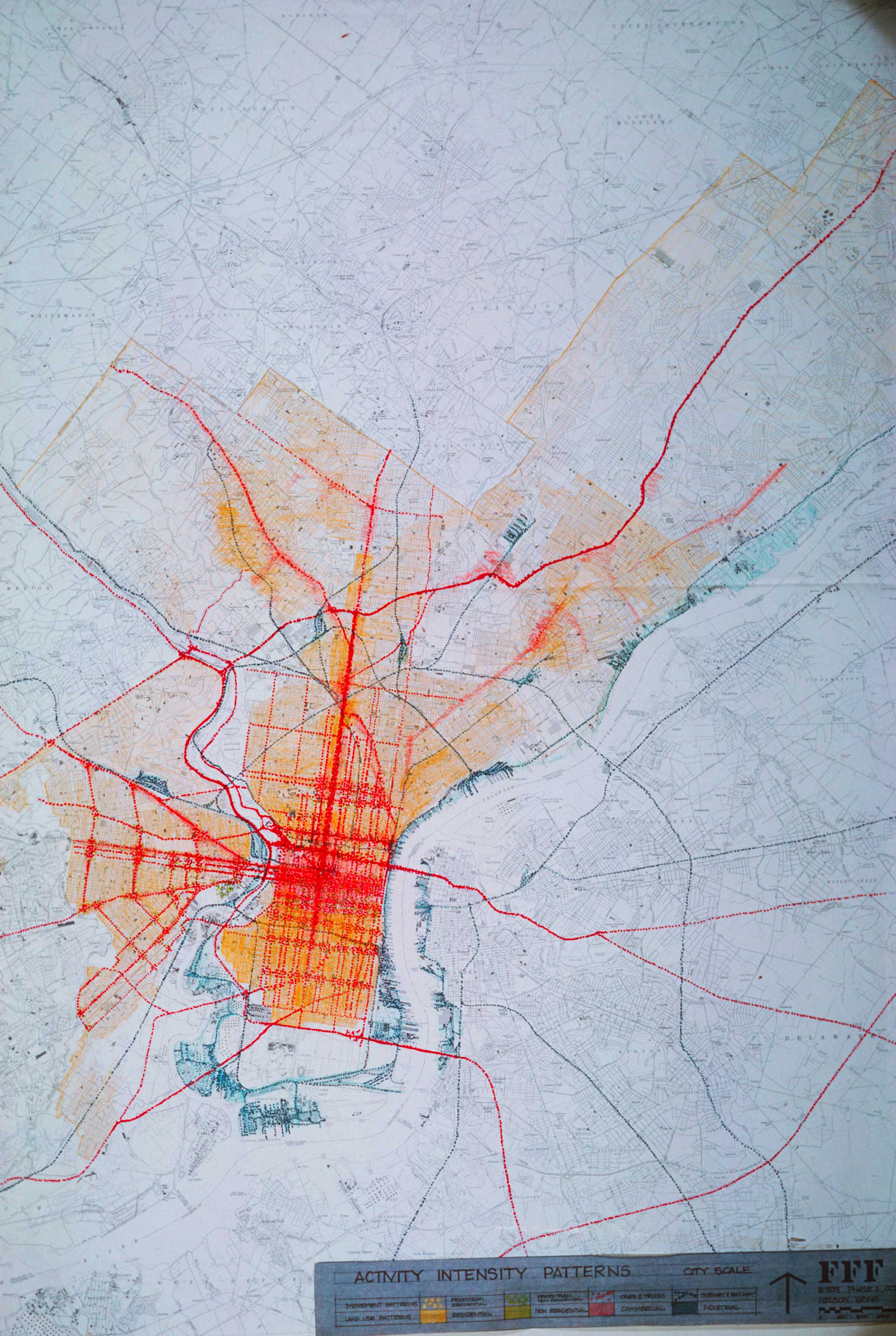 Building Condition, 40th Street Philadelphia, Studio FFF2, University of Pennsylvania, 1964