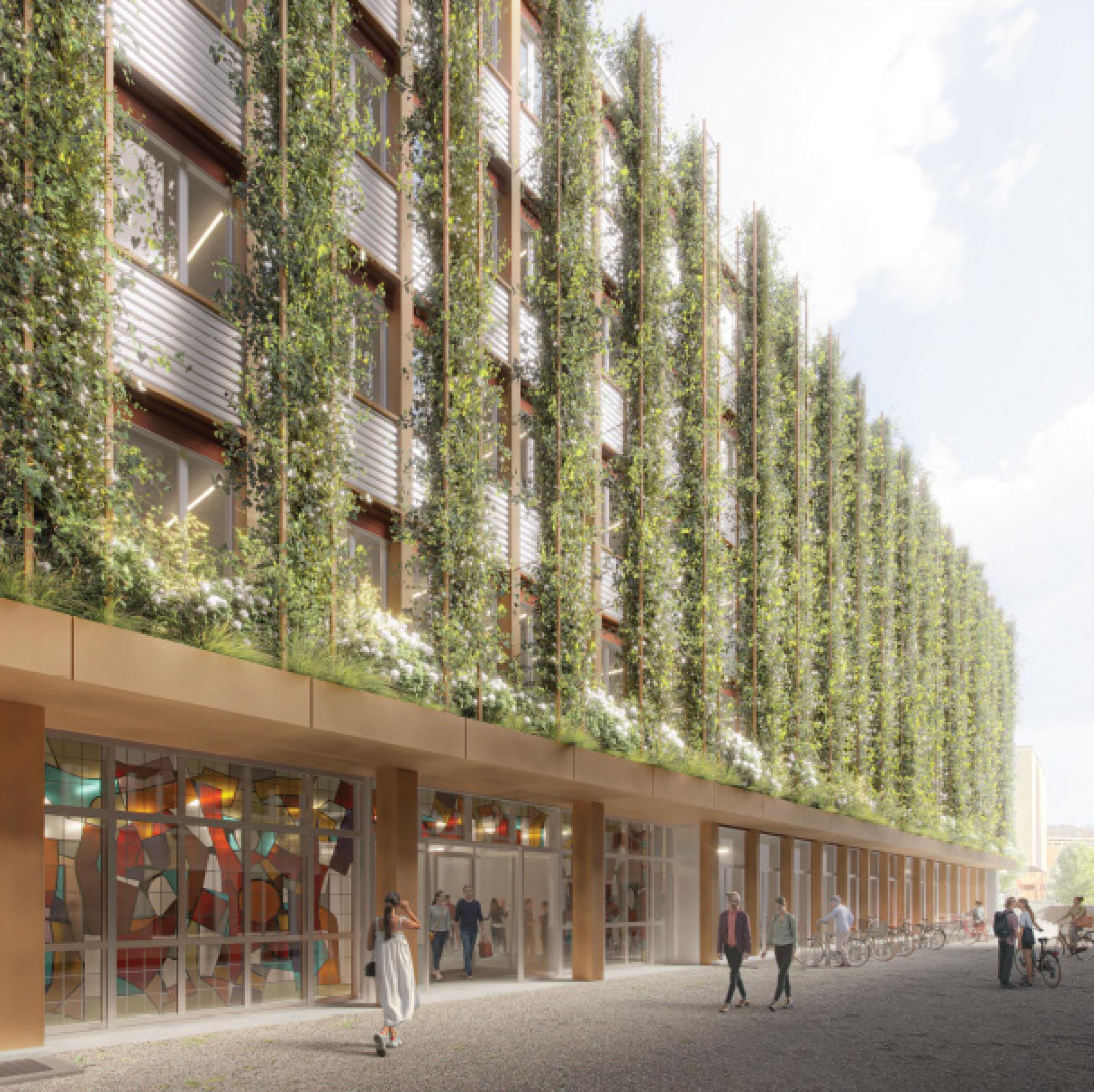 « Fribosquert » - 4e rang/4e prix ©Büro B Architekten AG, Berne