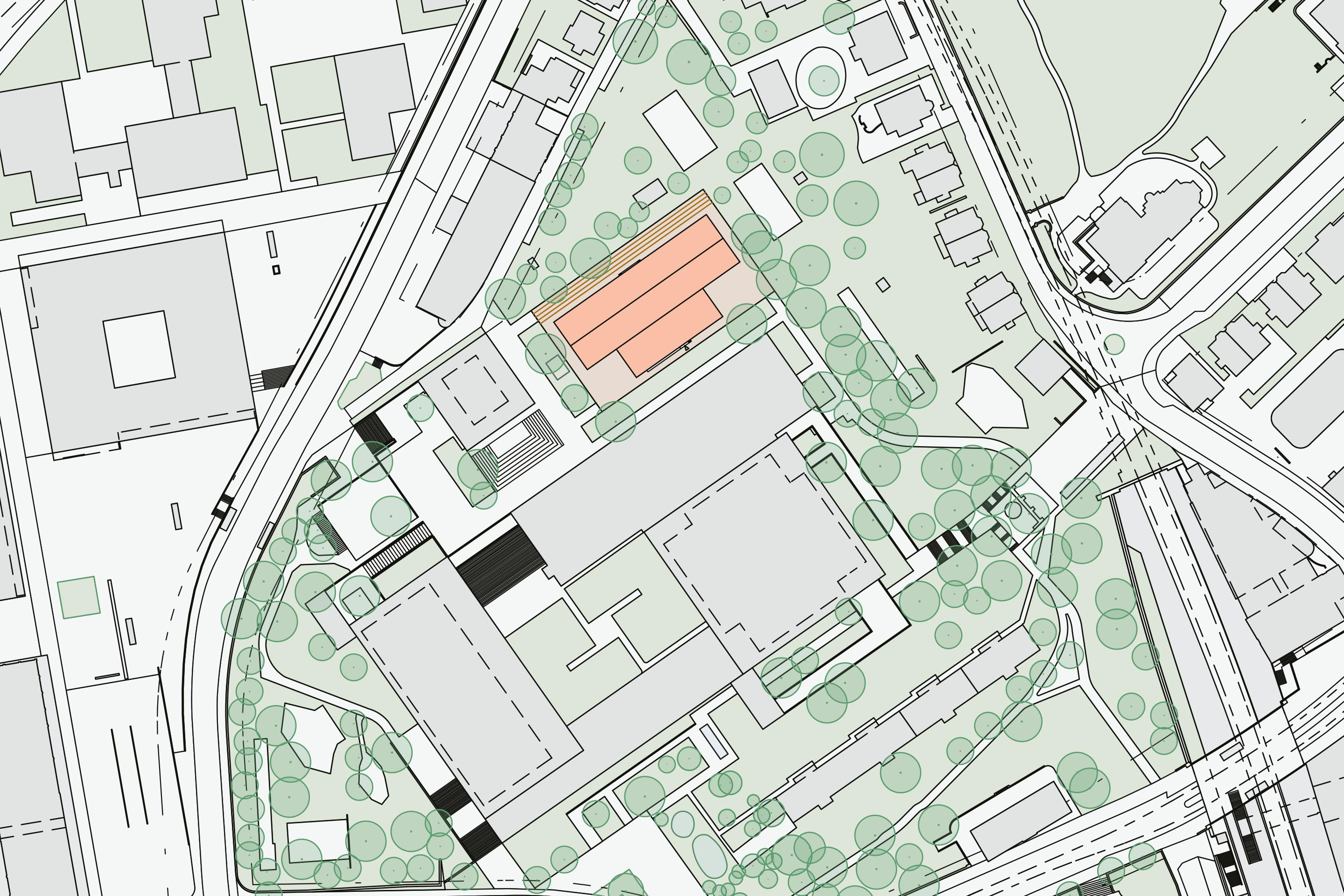Scuola cantonale Freudenberg-Enge, Zurigo.