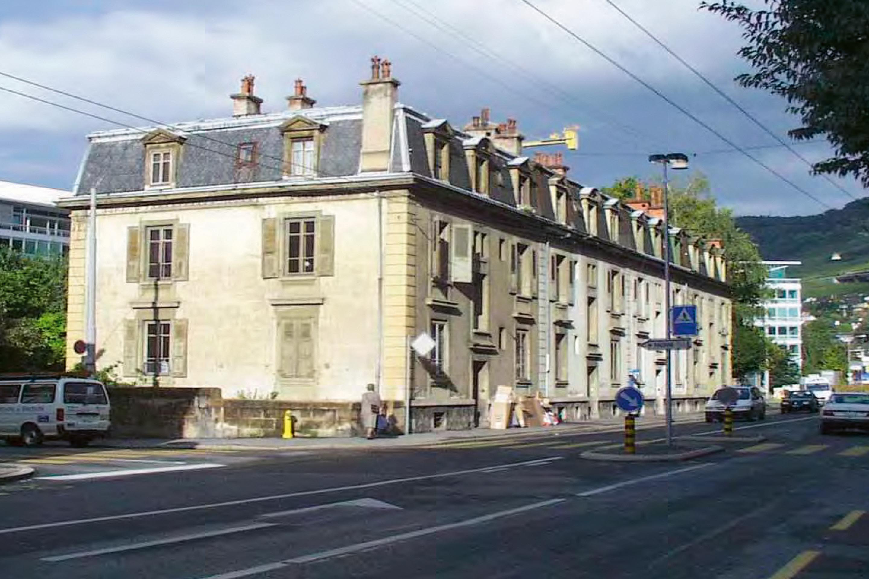 Savioe: le bâtiment promis à la démolition.