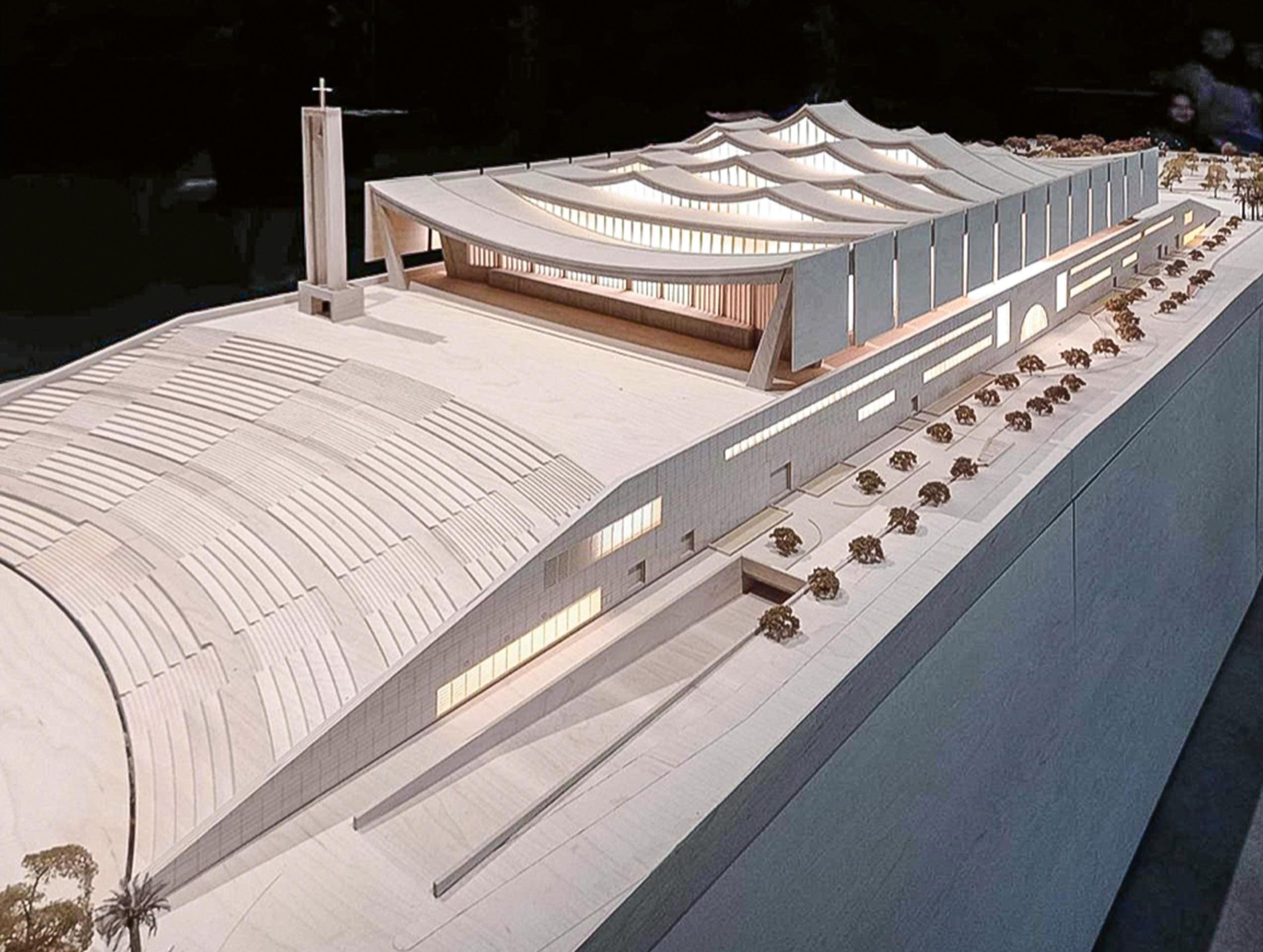 David Adjaye, projet pour la cathédrale nationale du Ghana à Accra.