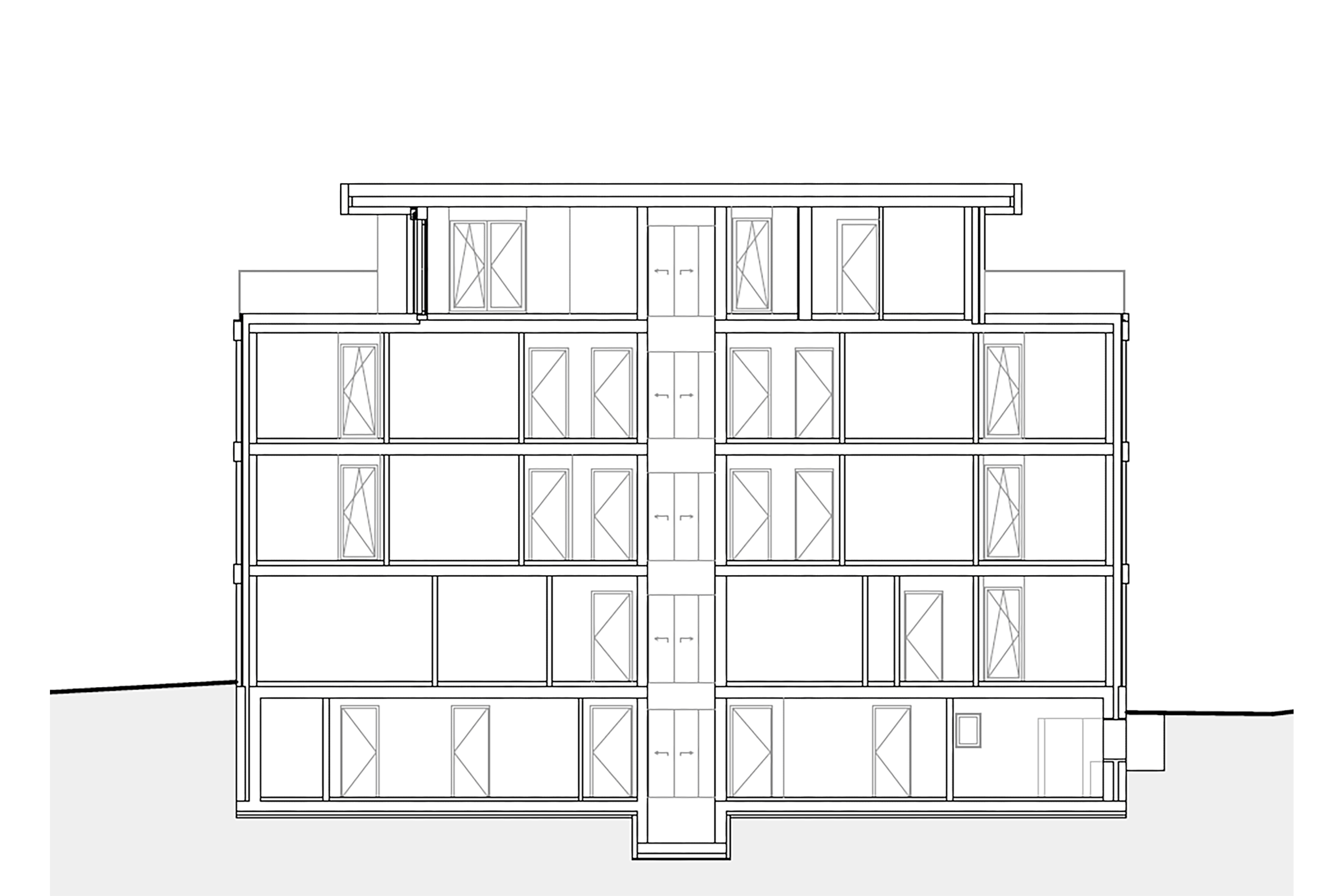 backstein-wall-binningen-schnitt