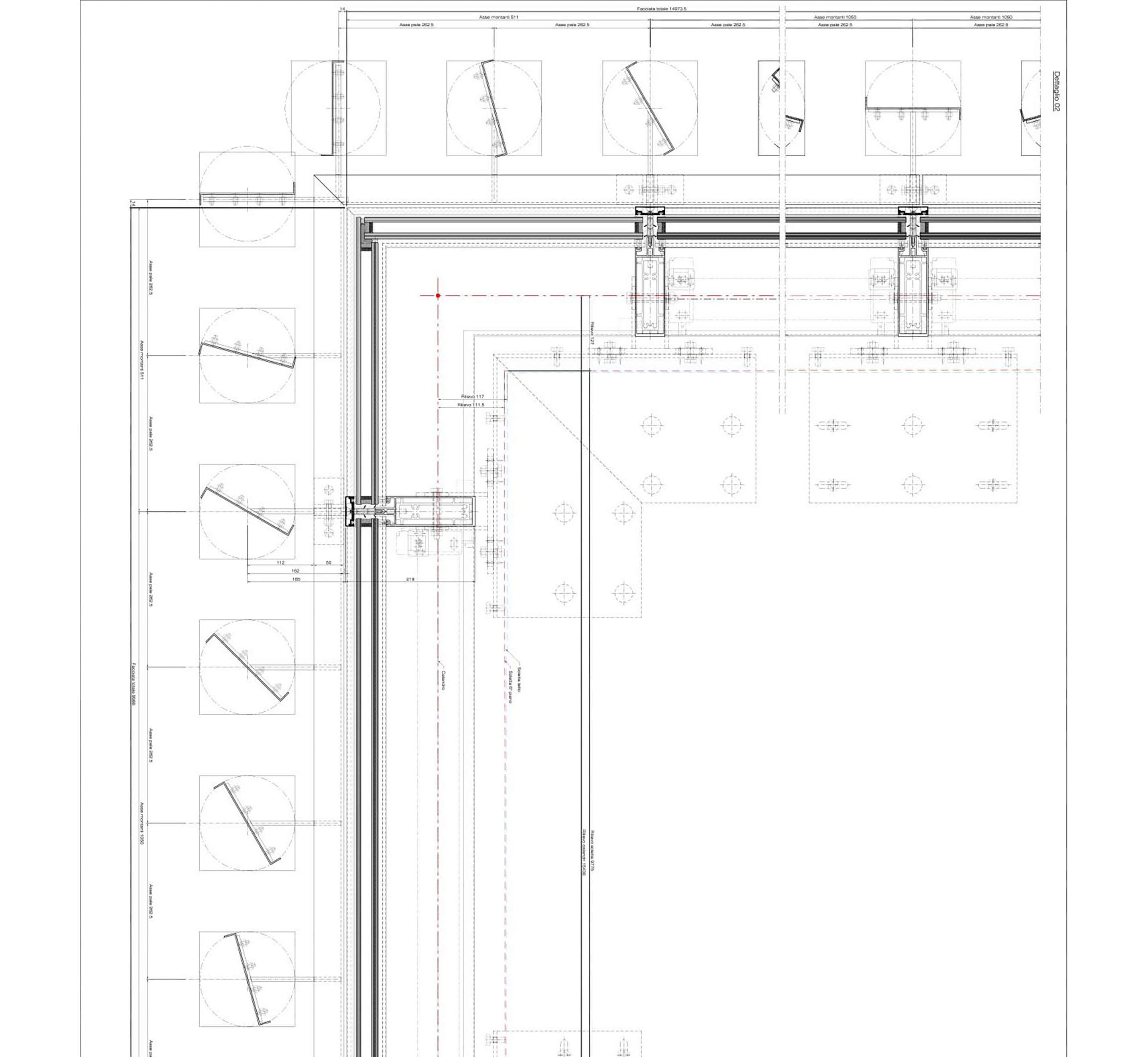 Pianta del dettaglio costruttivo.