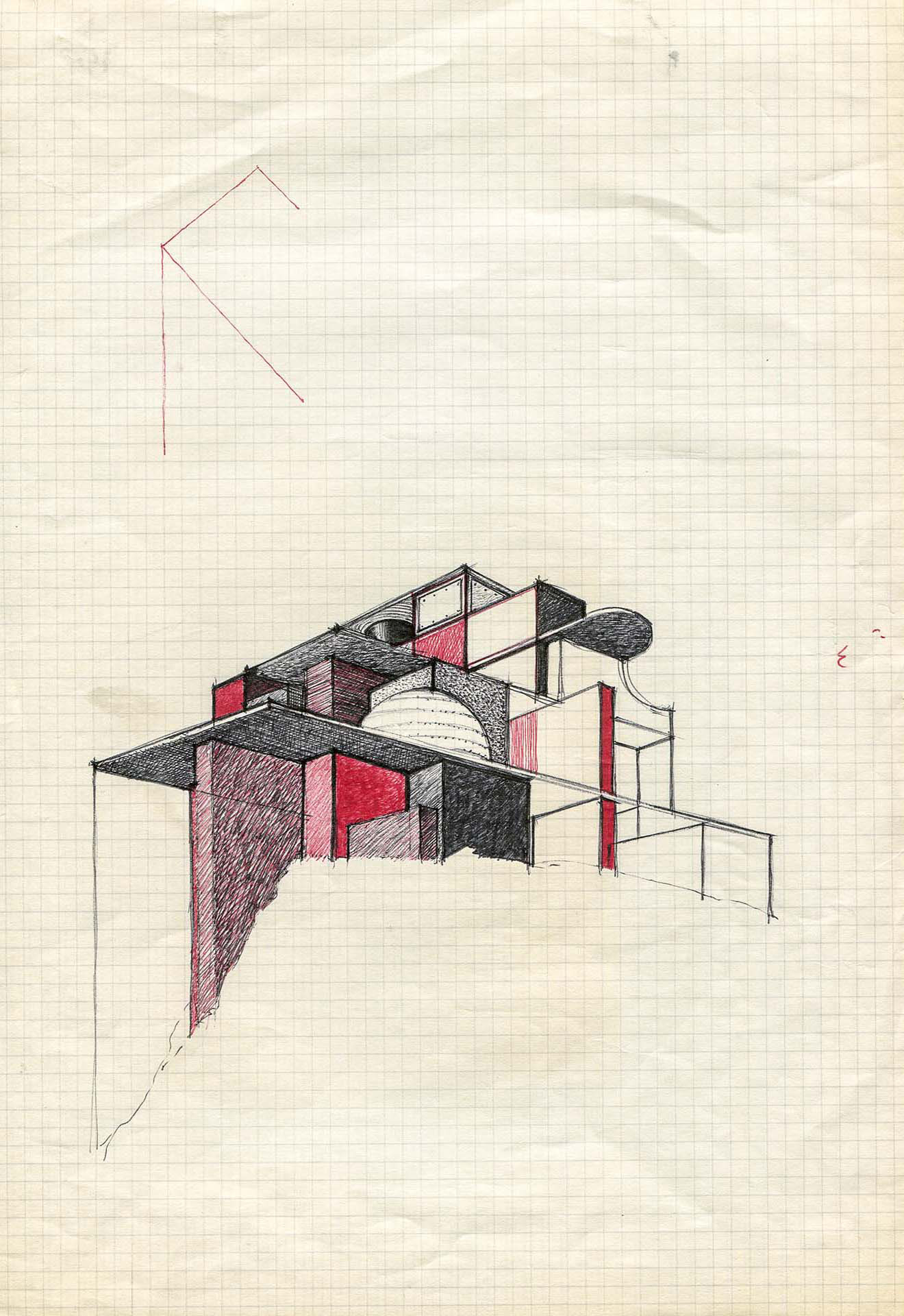 Senza titolo, disegni e note.