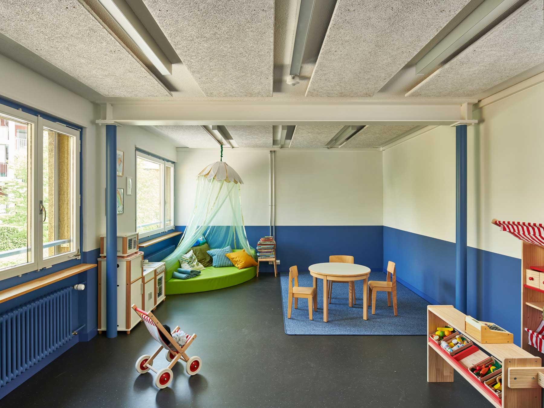 Kindergarten Mööslistrasse Zürich Spielzimmer