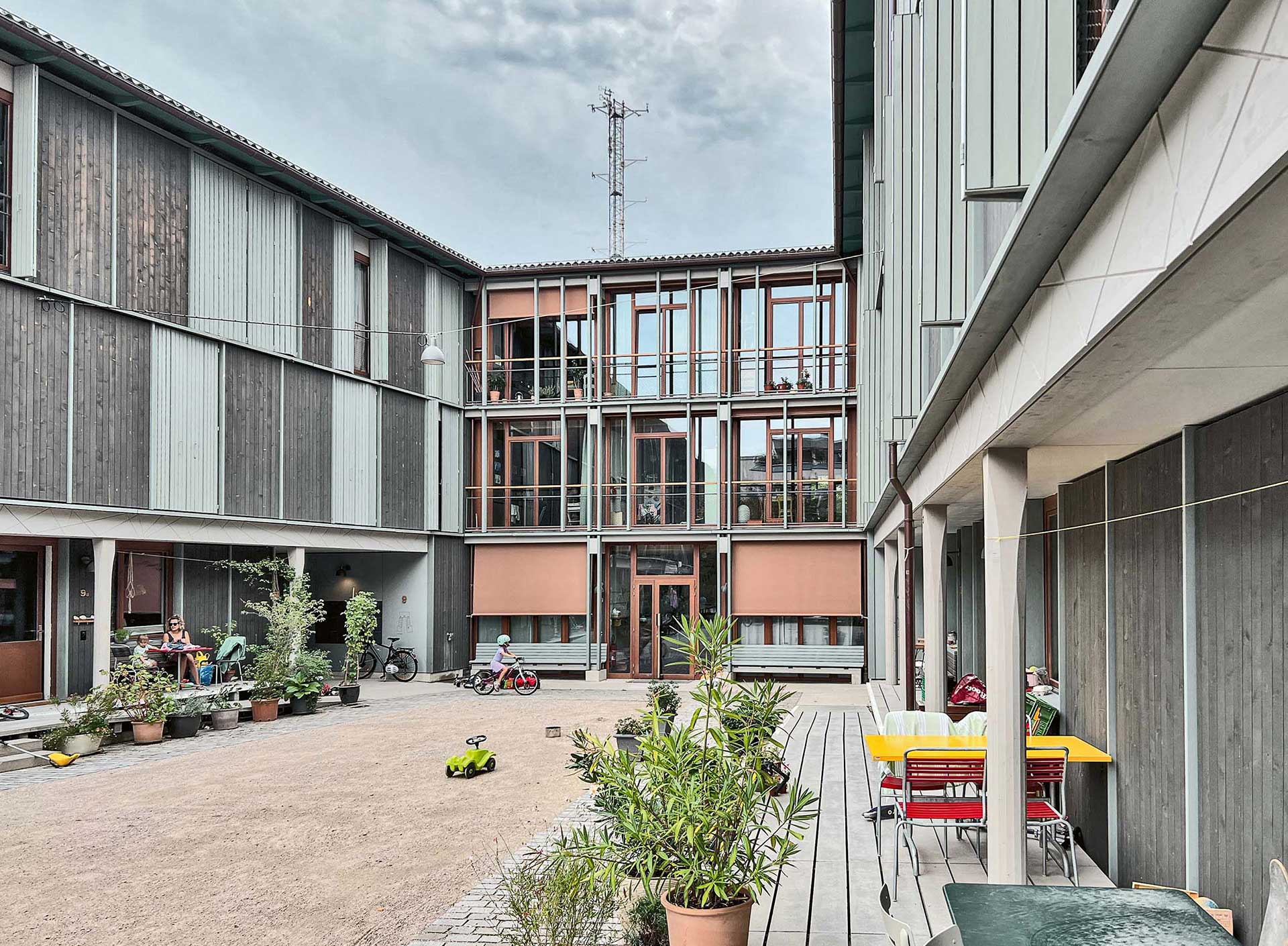 Esch Sintzel, Maiengasse Hebelstrasse Wohnüberbauung, Basilea (2014-2018).