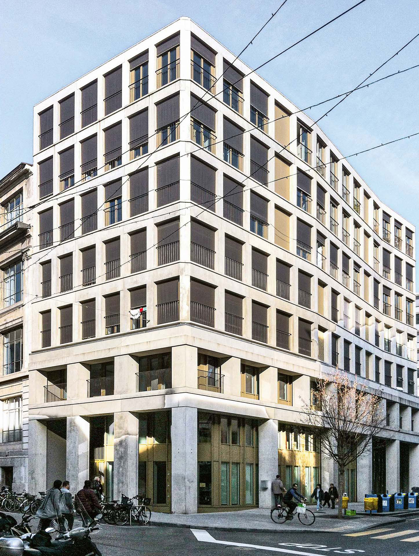 Sergison Bates, Rue du Cendrier, Ginevra (2011).