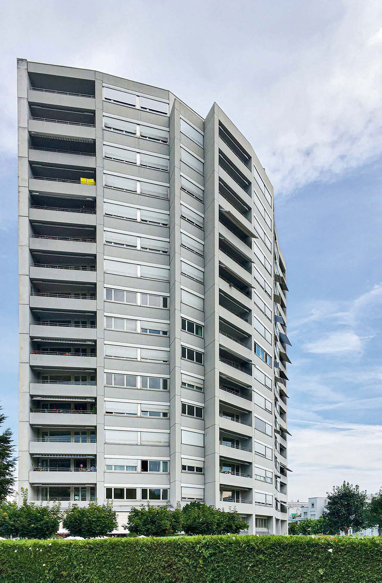 Alvar AaltoSchönbühl Tower, Lucerna (1964−1967).