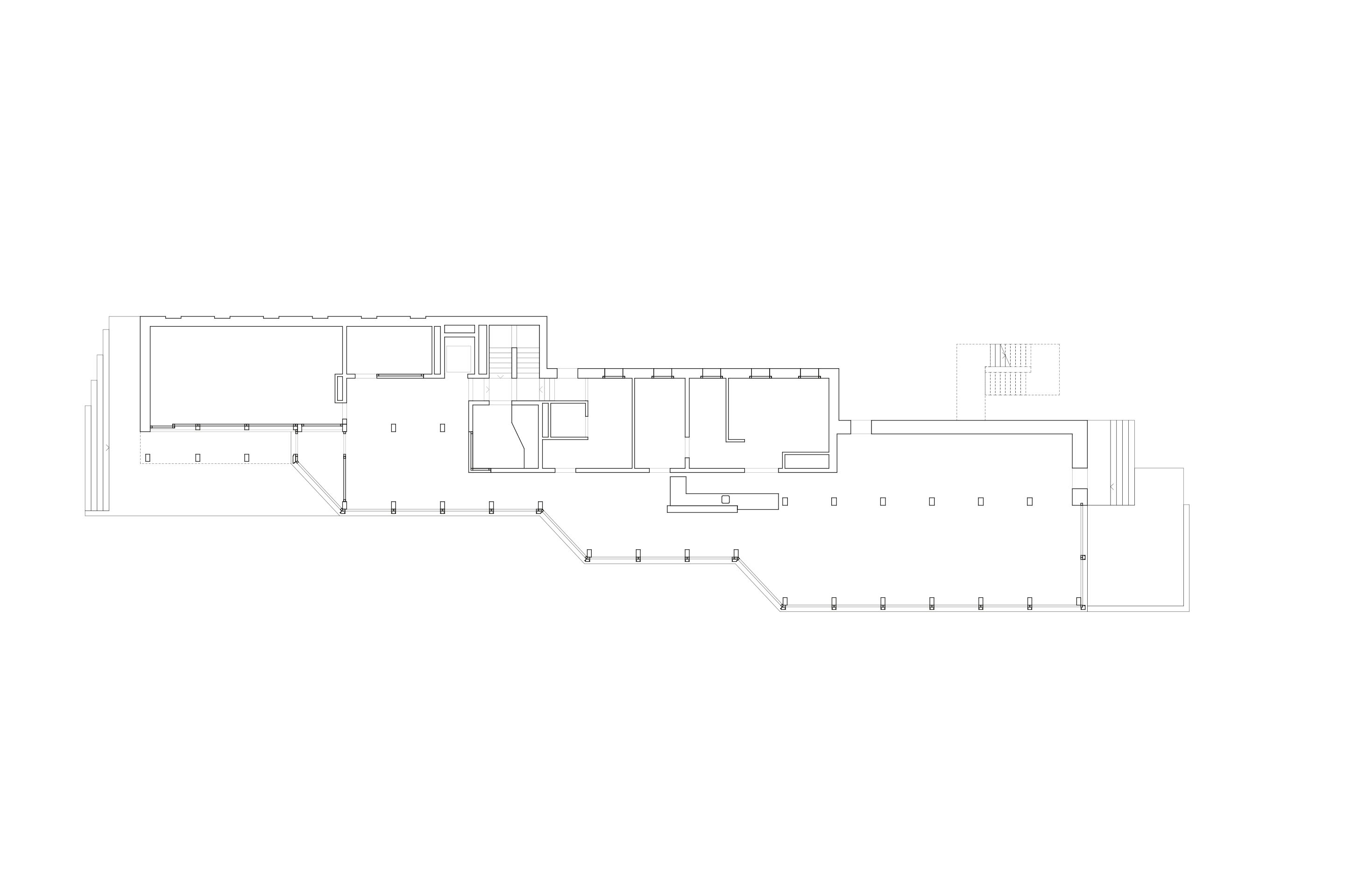 Plan du rez-de-chaussée.