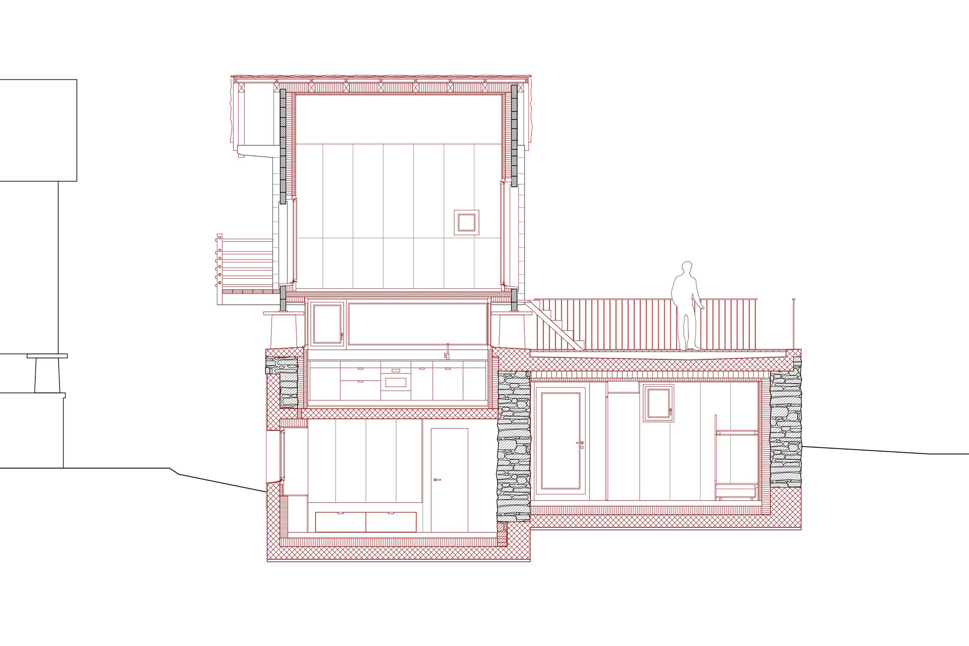 Sezione costruttiva.