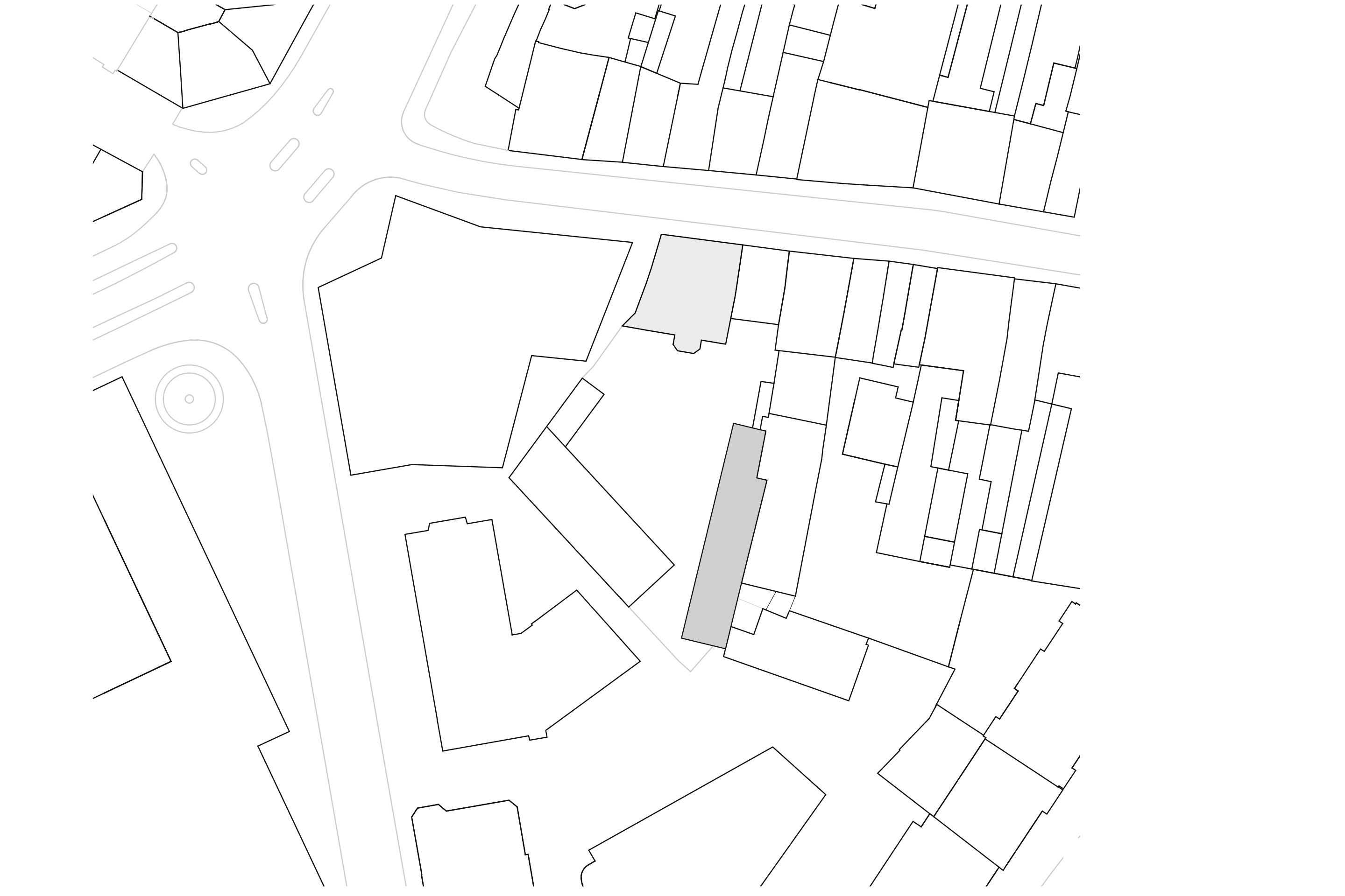 In den Hinterhof gelangt man durch ein Tor des repräsenta­tiven Vorderbaus an der St. Alban-Vorstadt.