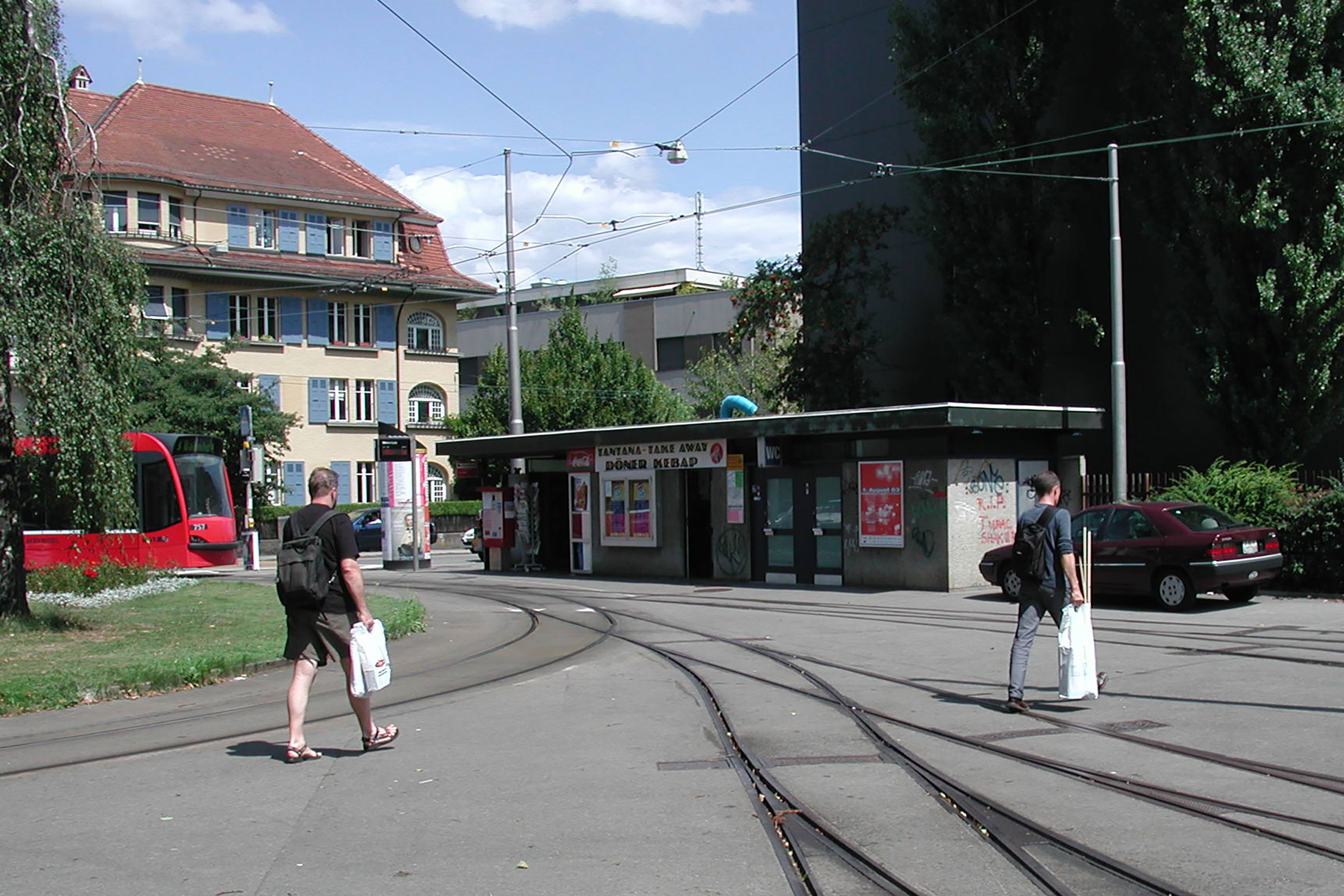 Vorgängermodell des aktuellen «Typs Bern»: Haltestelle Weissenbühl
