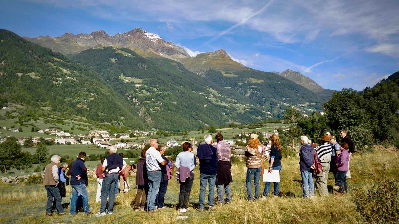 Une « hypercarte » numérique développée collectivement combine les perceptions et les valeurs liées aux paysages uniques du Val Poschiavo.