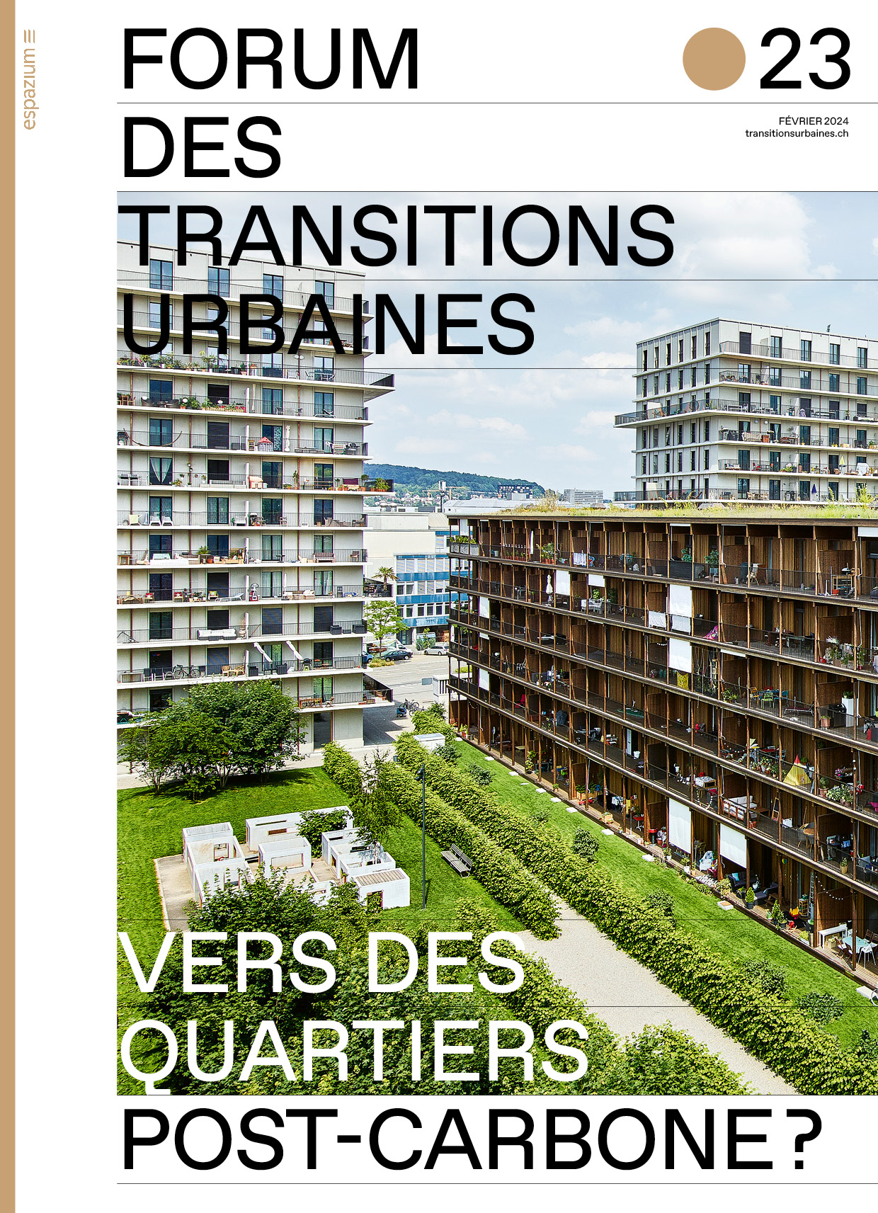 Forum des transitions urbaines 2023 - Vers des quartiers post-carbone?