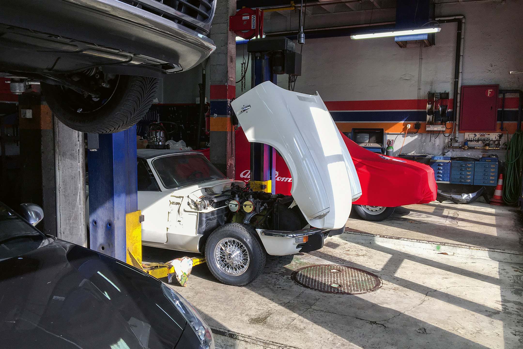 Une fois le garage parti, le bâtiment a fait l’objet d’une occupation transitoire durant le chantier